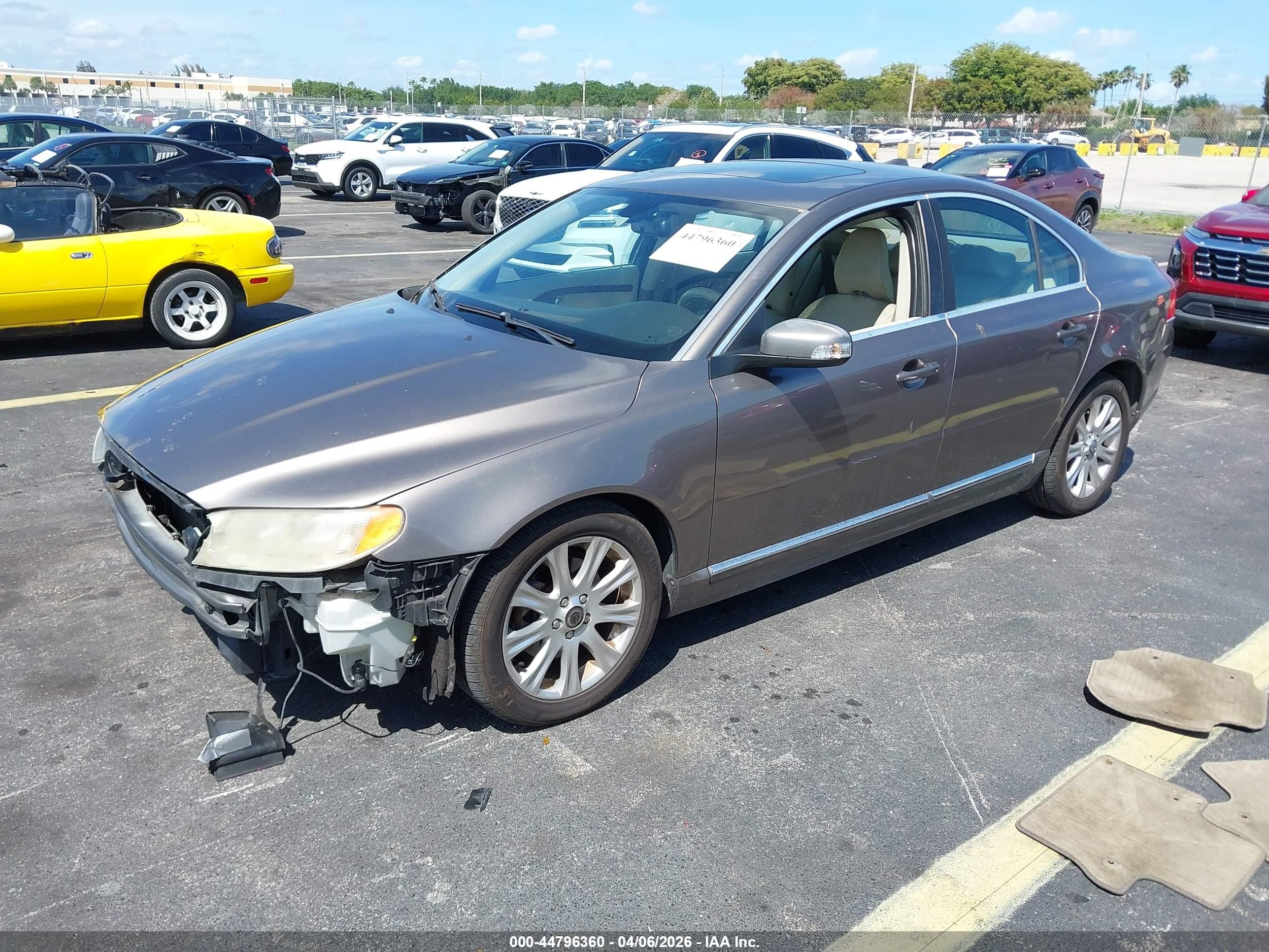2010 Volvo S80 3.2 Brown vin: YV1982ASXA1129705