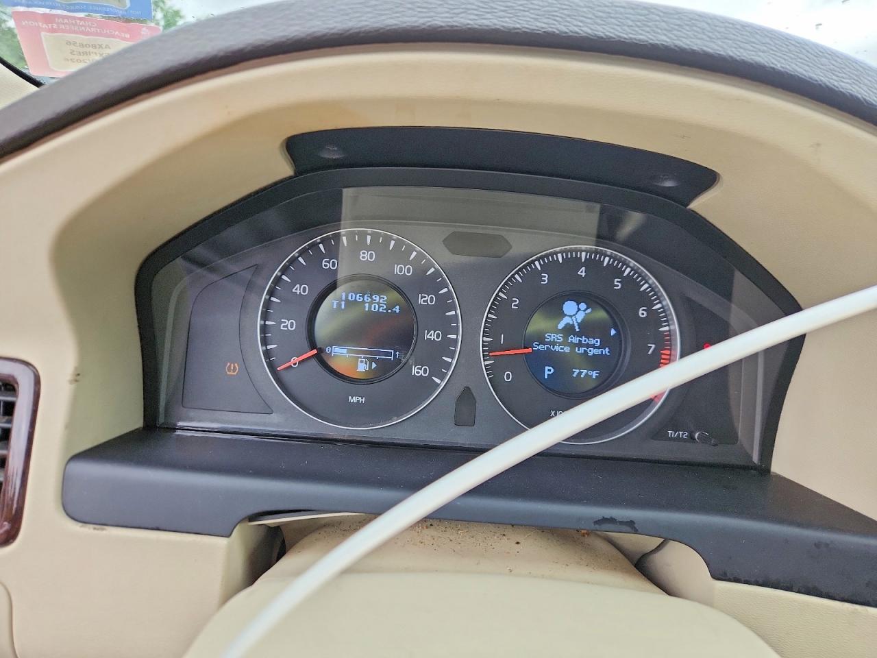 2010 Volvo V70 3.2 Blue vin: YV1982BW9A1134038