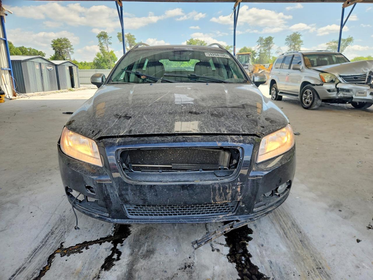 2010 Volvo V70 3.2 Black vin: YV1982BW9A1144990