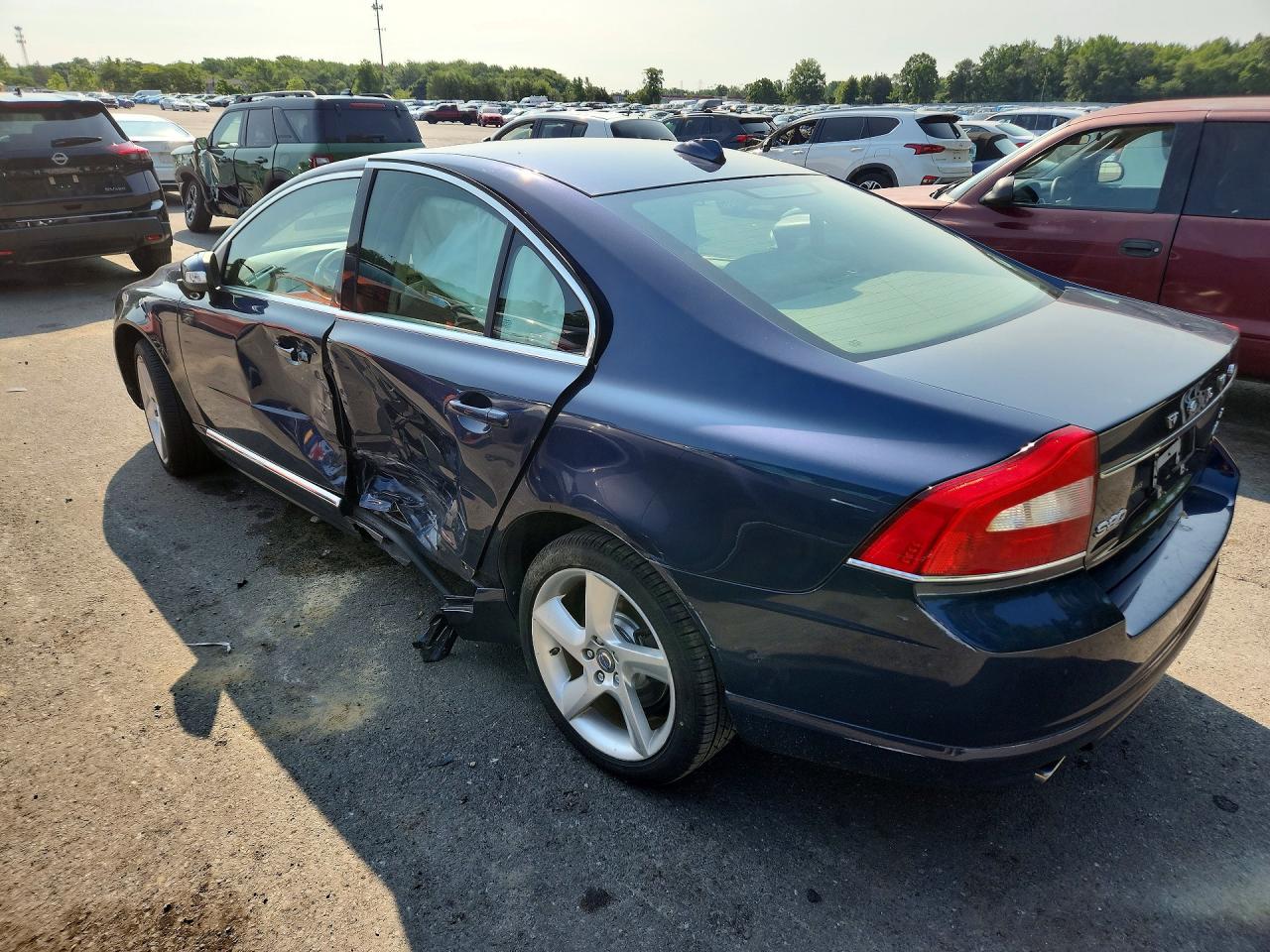 2010 Volvo S80 T6 Blue vin: YV1992AH0A1132663