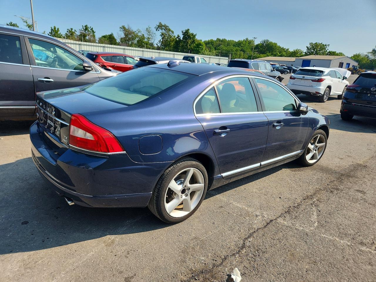 2010 Volvo S80 T6 Blue vin: YV1992AH0A1132663