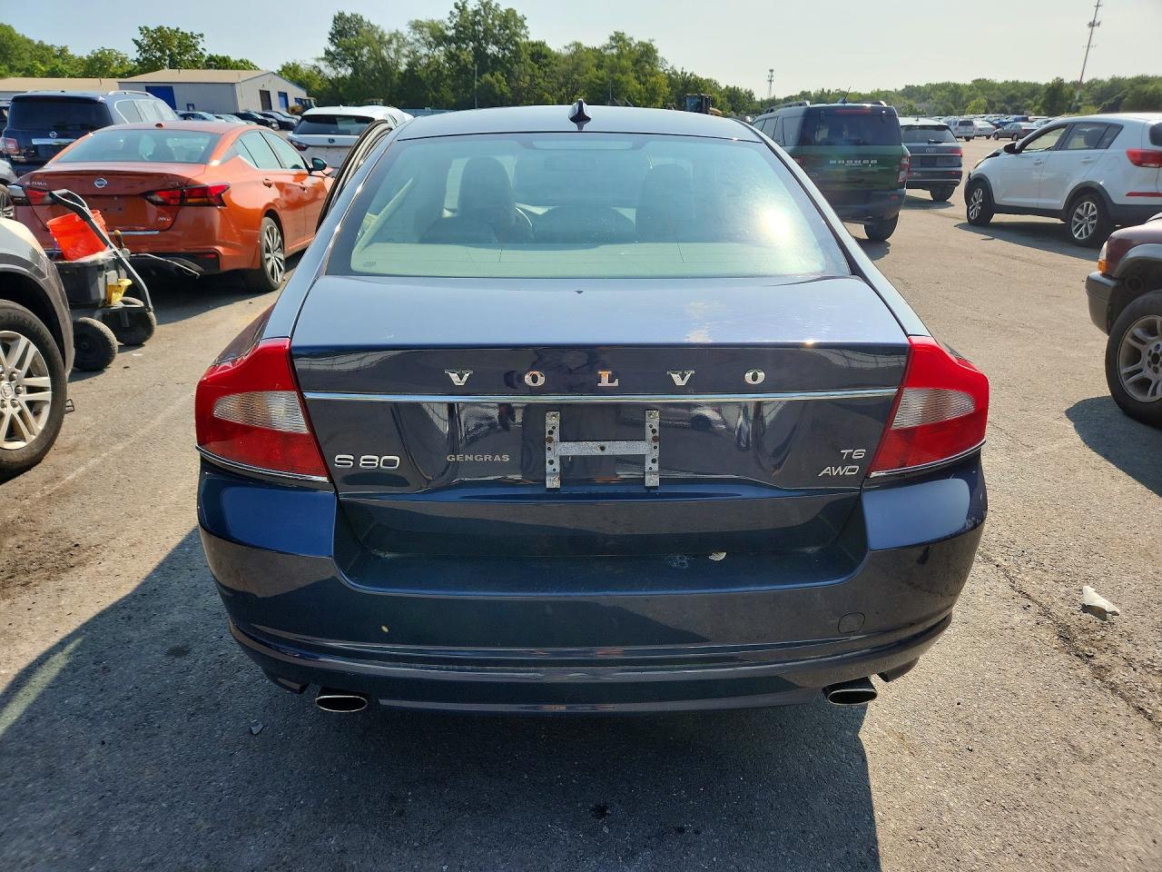 2010 Volvo S80 T6 Blue vin: YV1992AH0A1132663