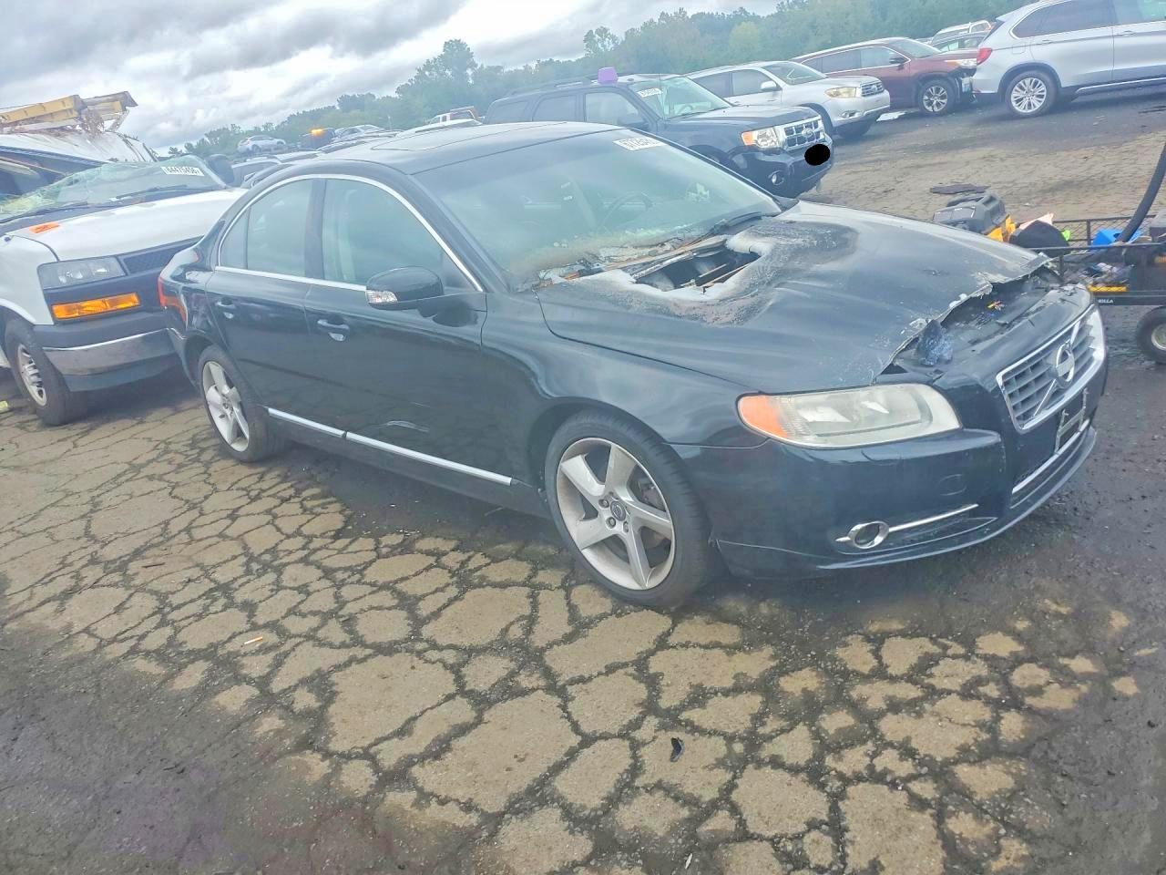 2010 Volvo S80 T6 Black vin: YV1992AH4A1114554