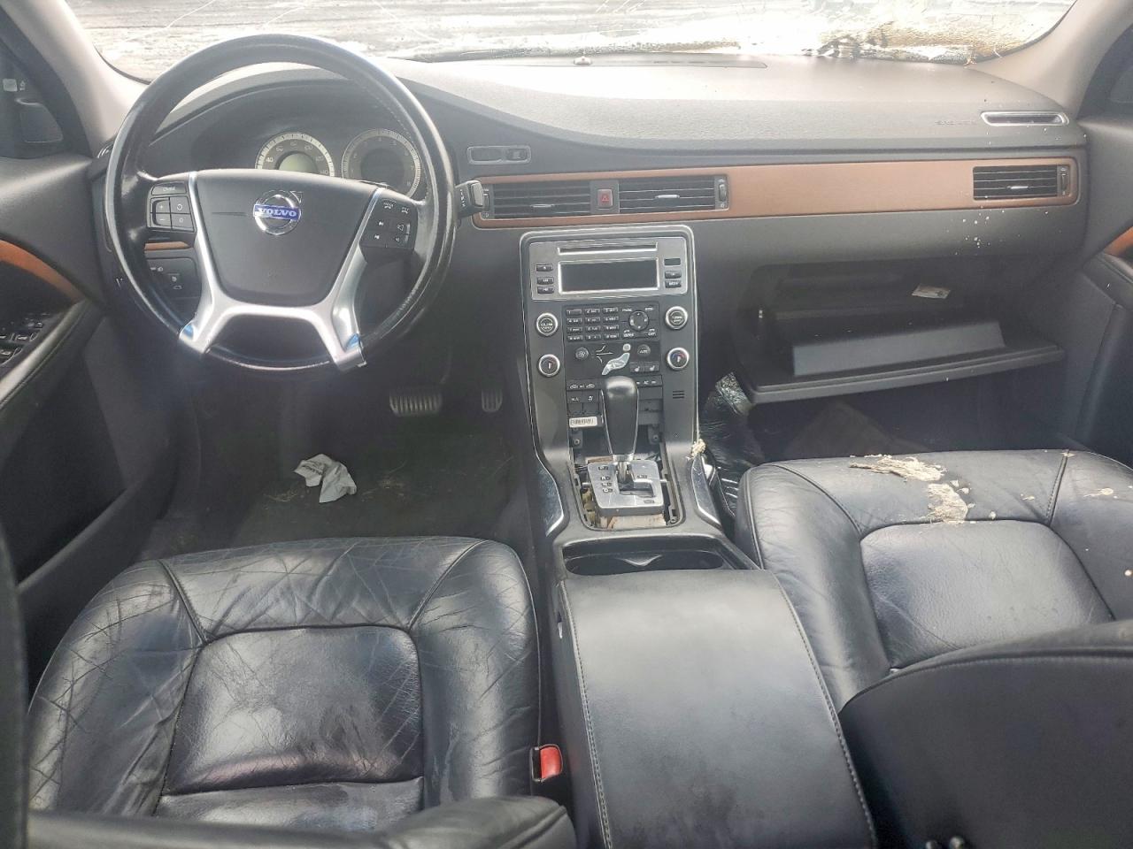 2010 Volvo S80 T6 Black vin: YV1992AH4A1114554
