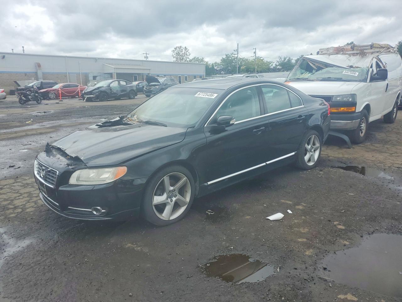 2010 Volvo S80 T6 Black vin: YV1992AH4A1114554