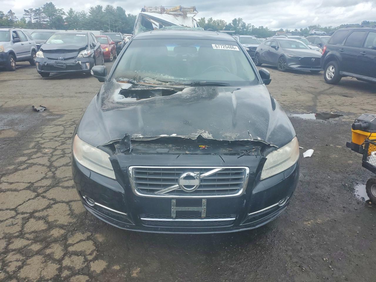 2010 Volvo S80 T6 Black vin: YV1992AH4A1114554