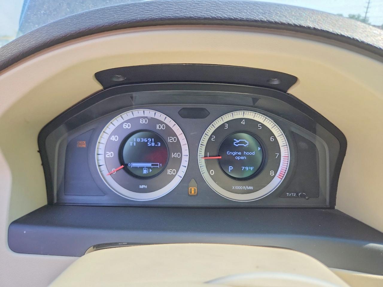 2010 Volvo S80 T6 Черный vin: YV1992AH6A1123708