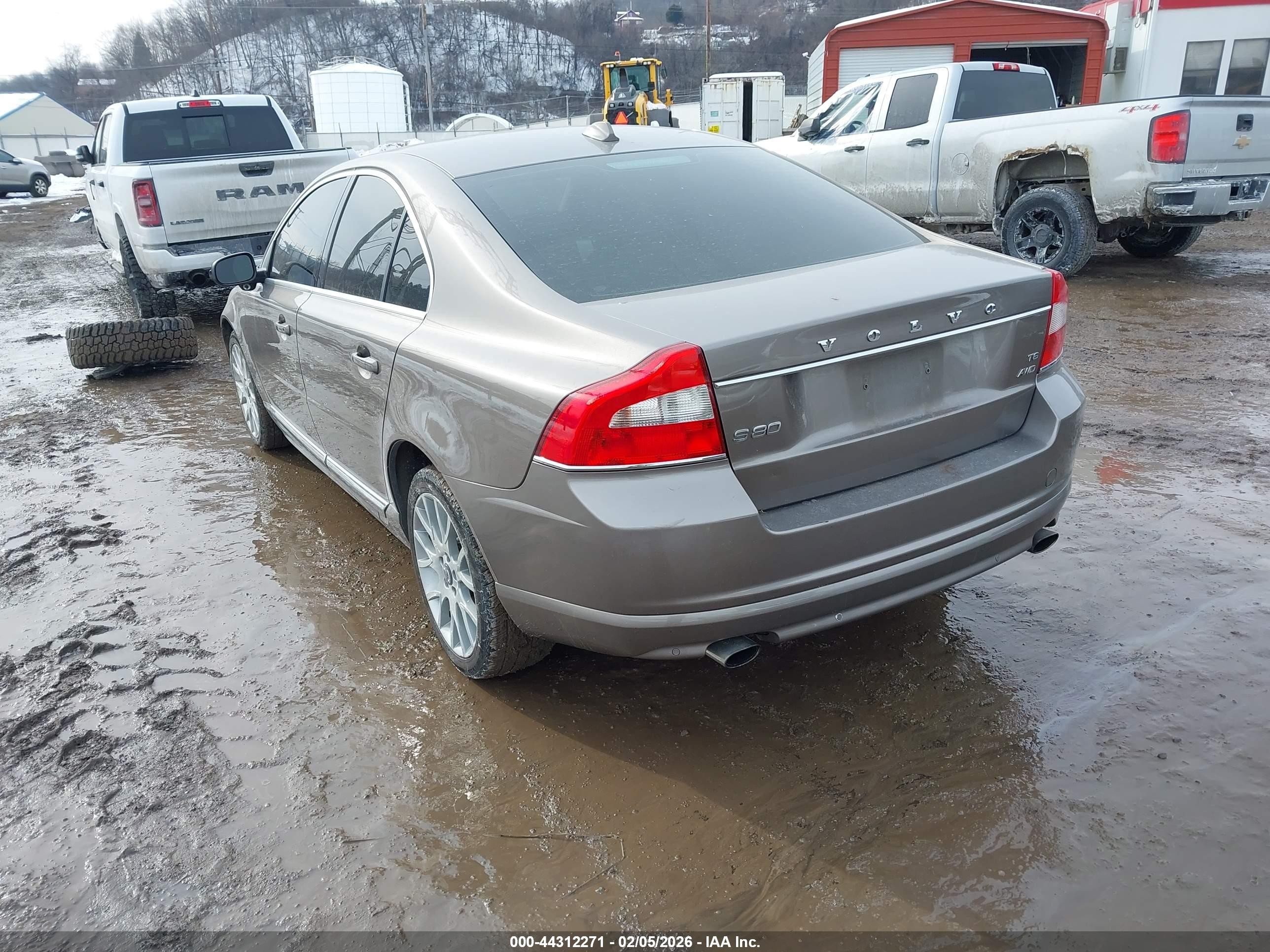 2010 Volvo S80 T6 Brown vin: YV1992AH6A1127600