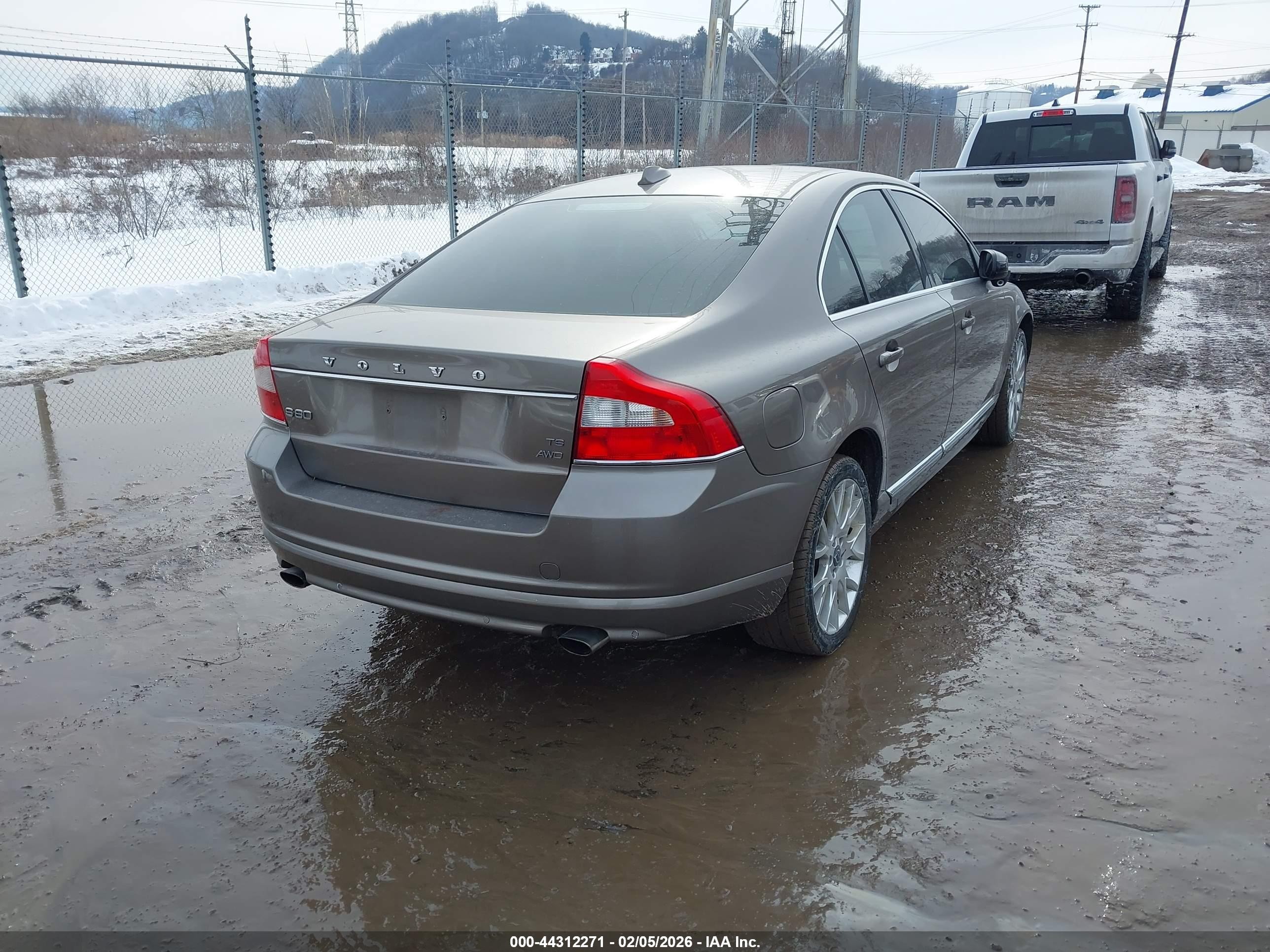 2010 Volvo S80 T6 Brown vin: YV1992AH6A1127600