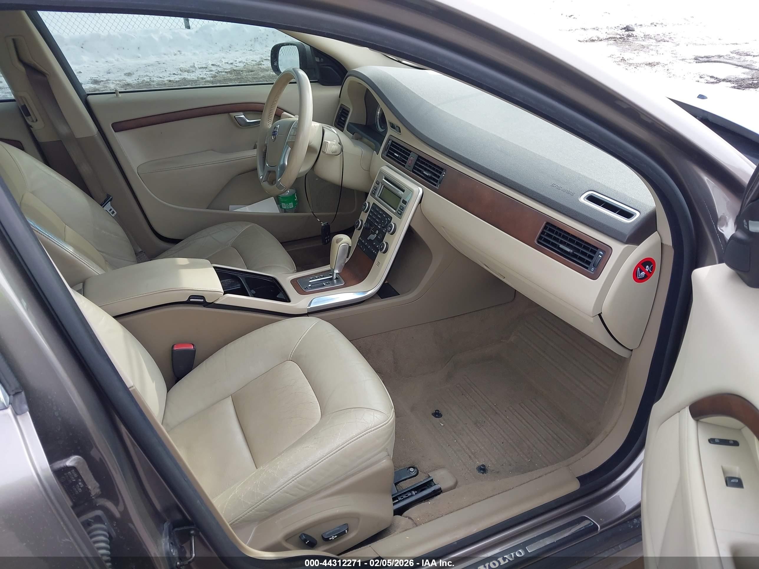 2010 Volvo S80 T6 Brown vin: YV1992AH6A1127600