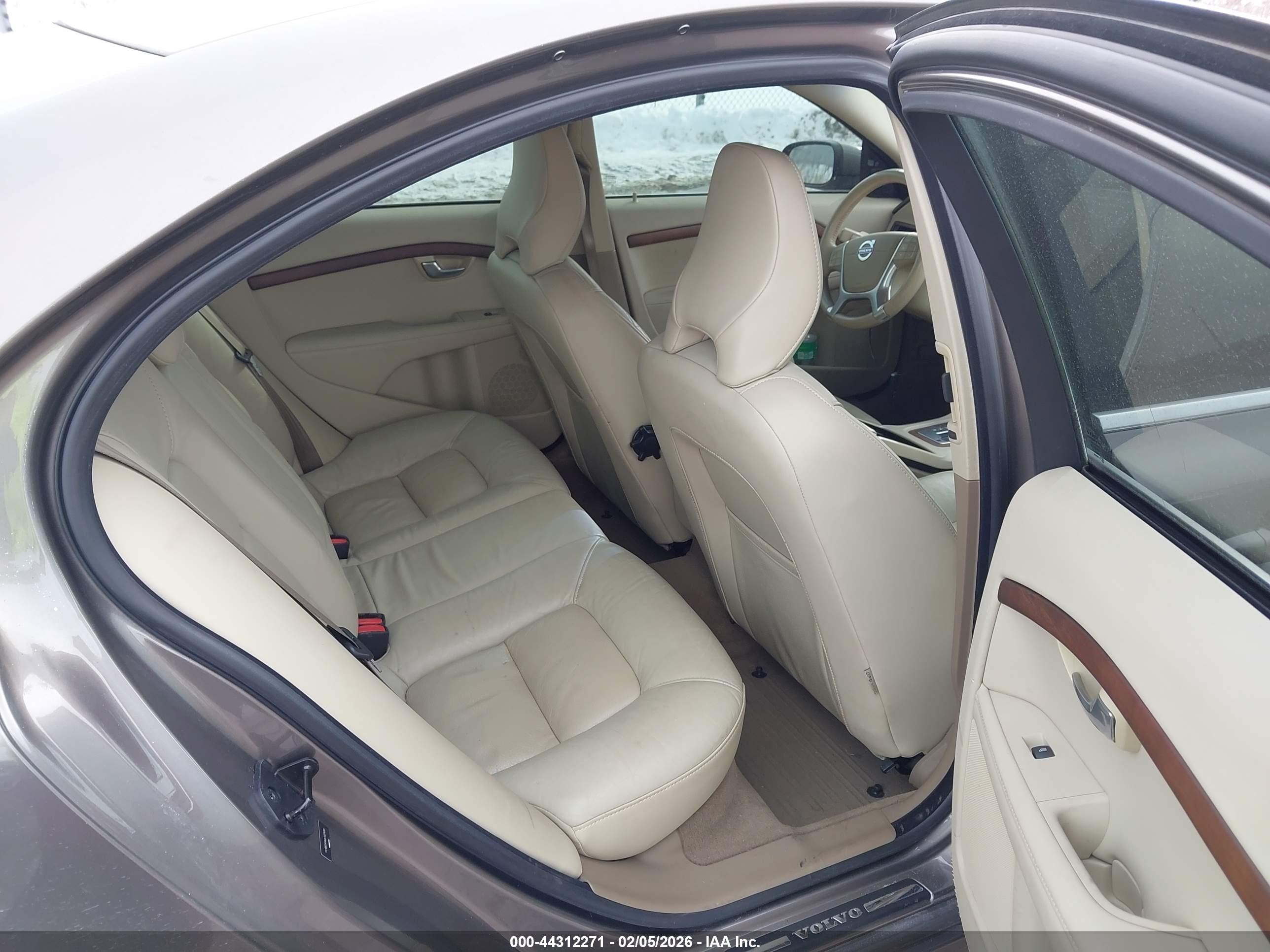2010 Volvo S80 T6 Brown vin: YV1992AH6A1127600
