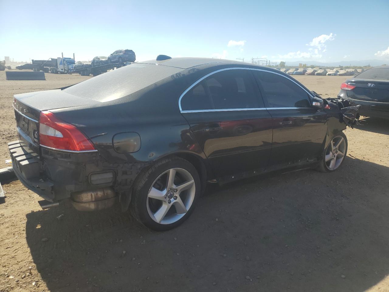 2010 Volvo S80 T6 Black vin: YV1992AH6A1131744