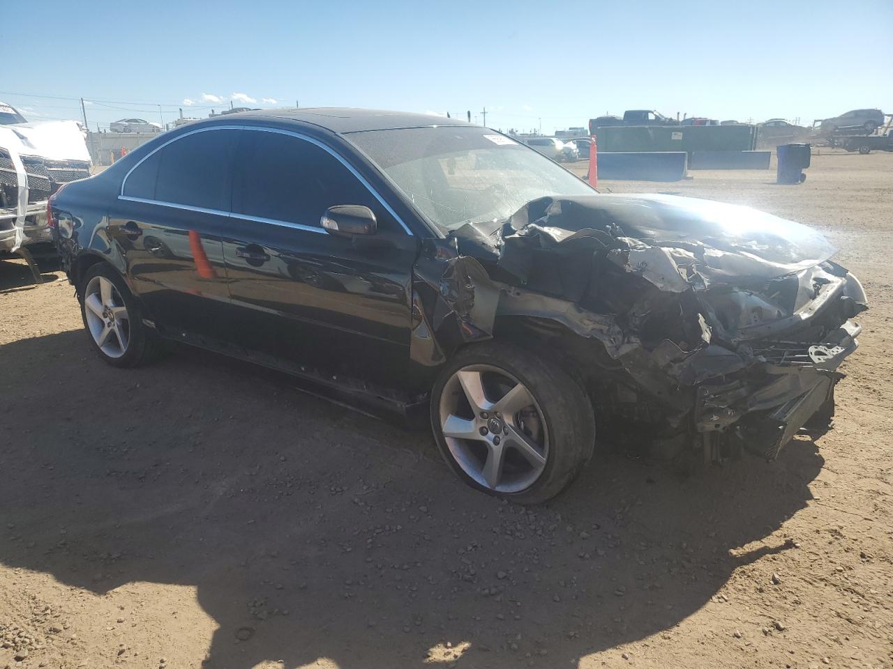 2010 Volvo S80 T6 Black vin: YV1992AH6A1131744