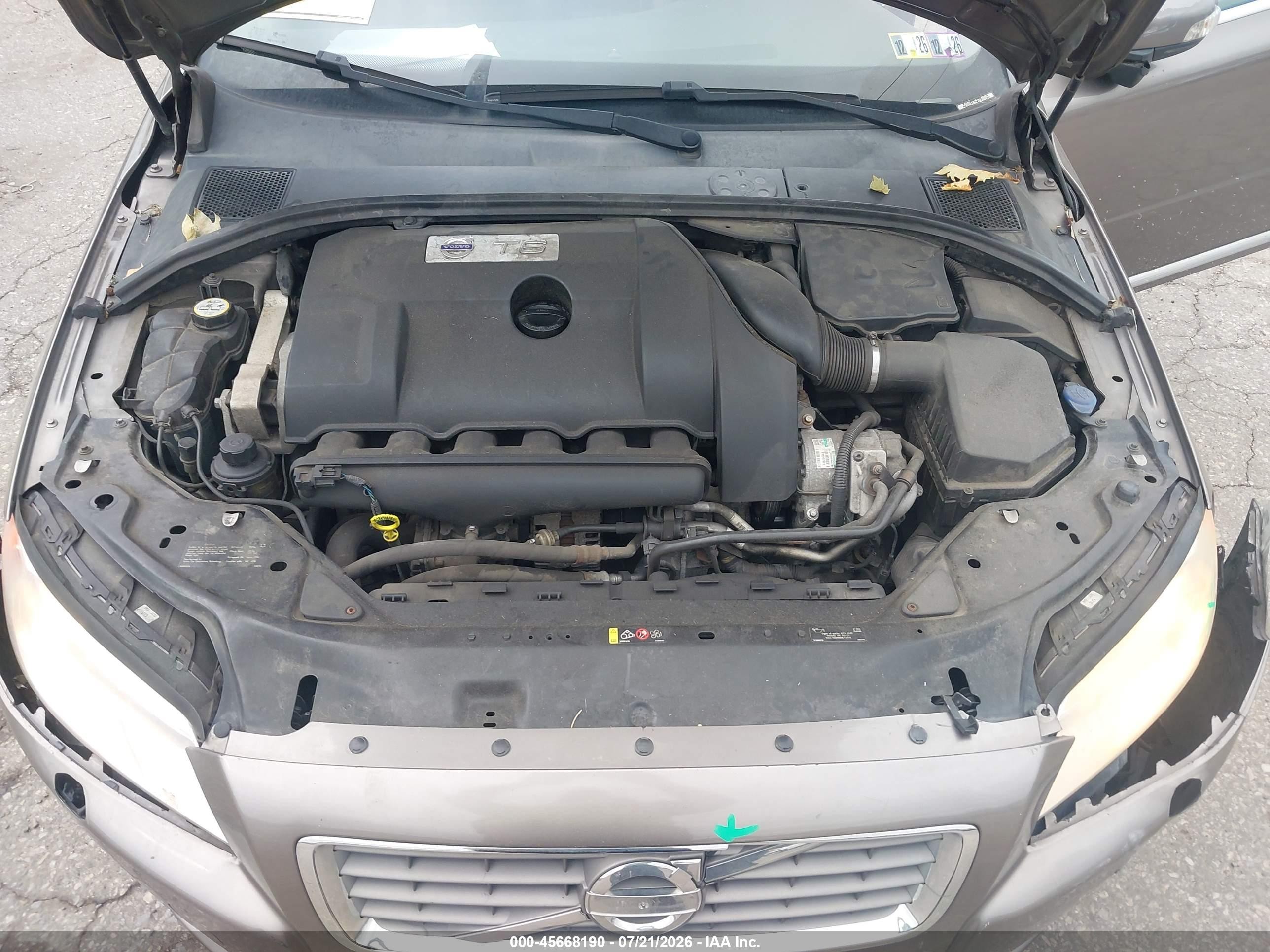 2010 Volvo S80 T6 Brown vin: YV1992AH8A1123905