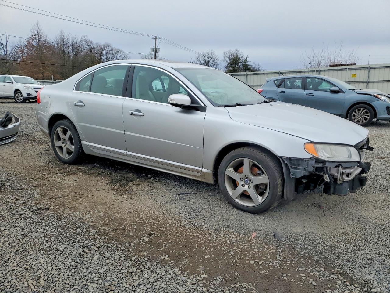 2010 Volvo S80 Silver vin: YV1992AHXA1132413