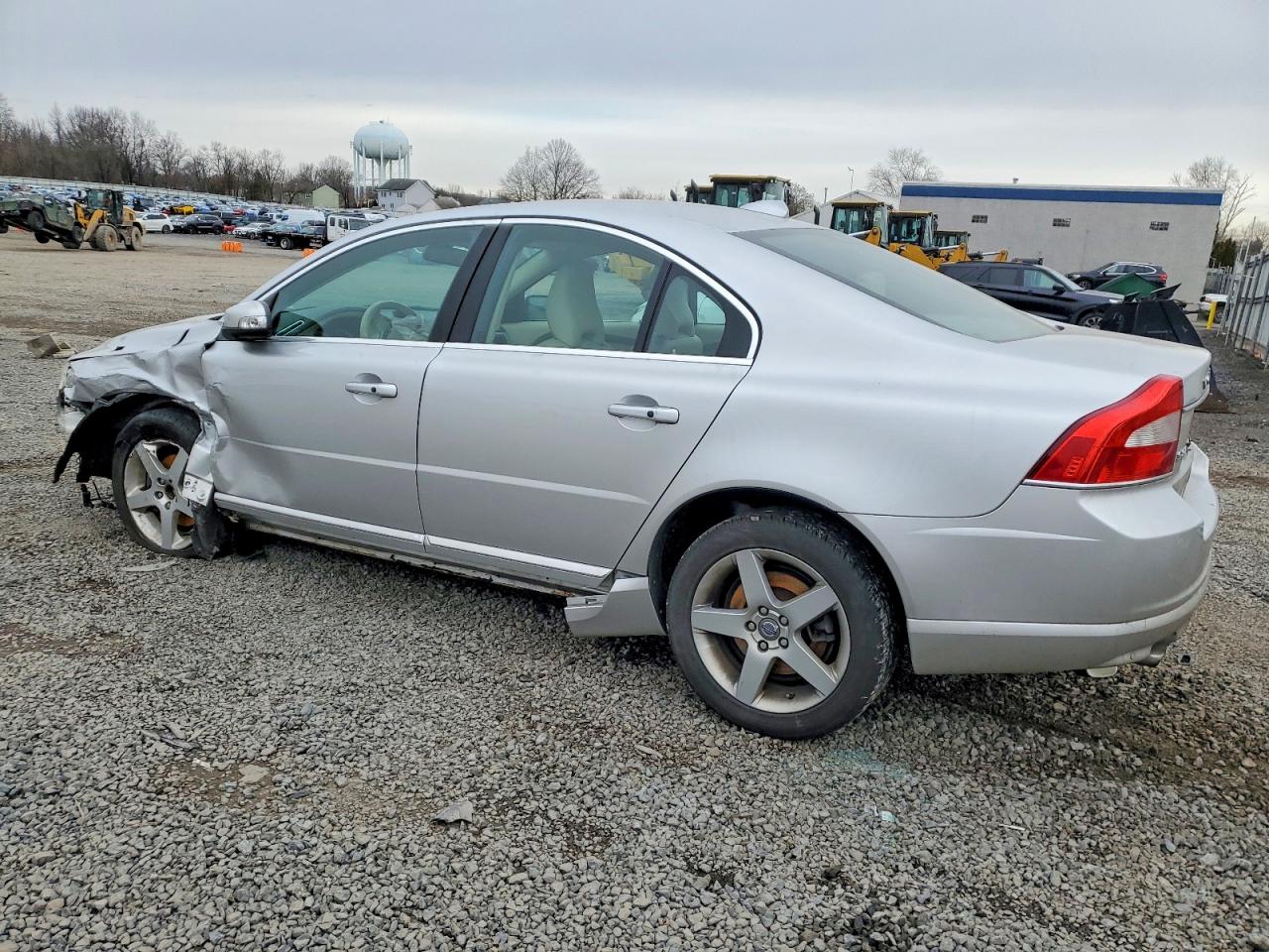 2010 Volvo S80 Silver vin: YV1992AHXA1132413
