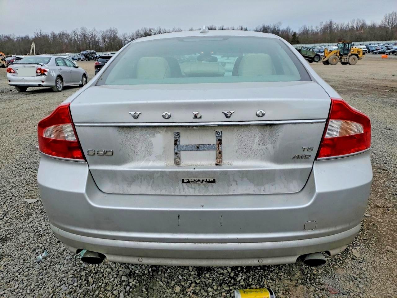 2010 Volvo S80 Silver vin: YV1992AHXA1132413