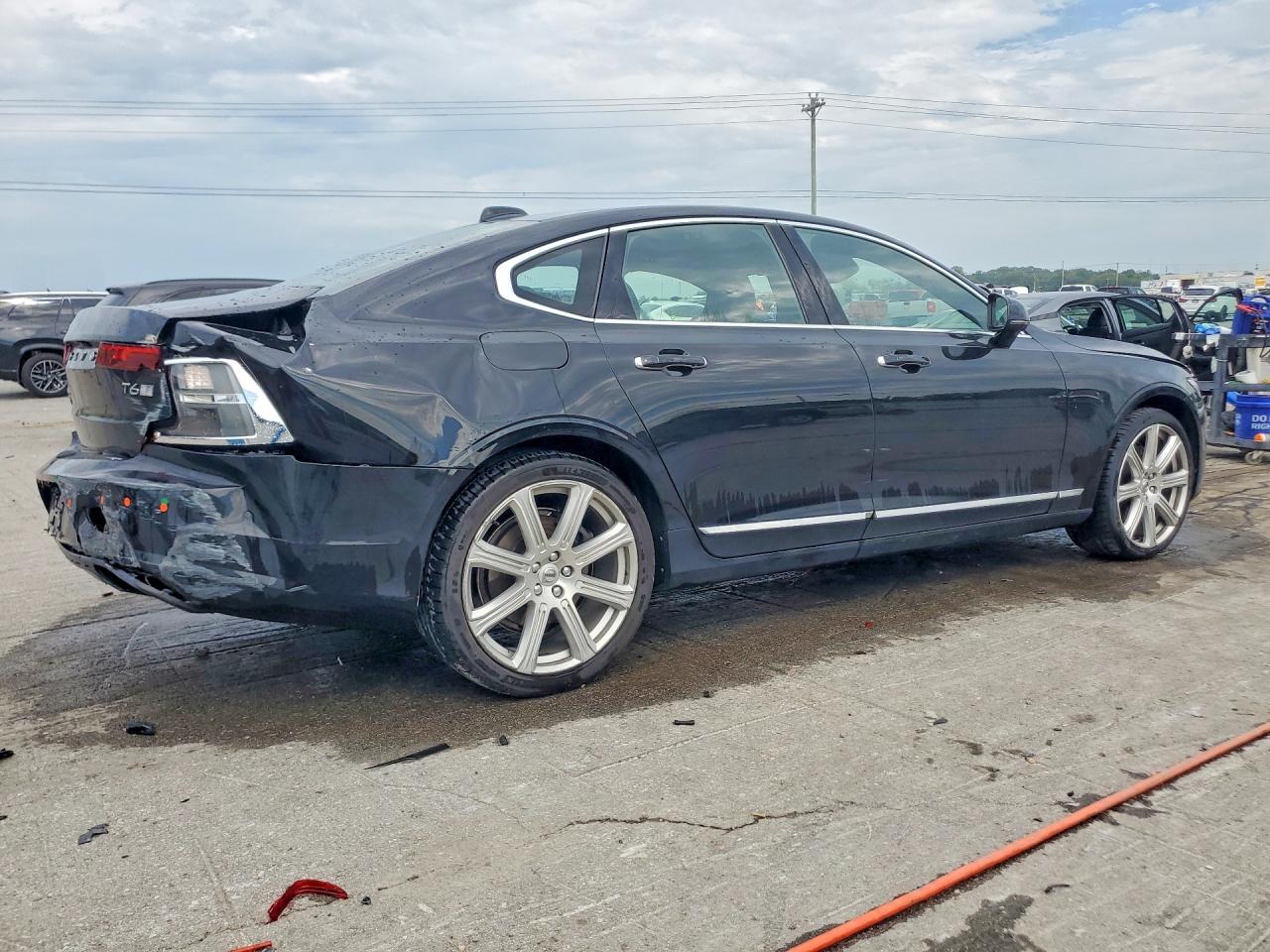 2017 Volvo S90 T6 Inscription Black vin: YV1A22ML8H1016932