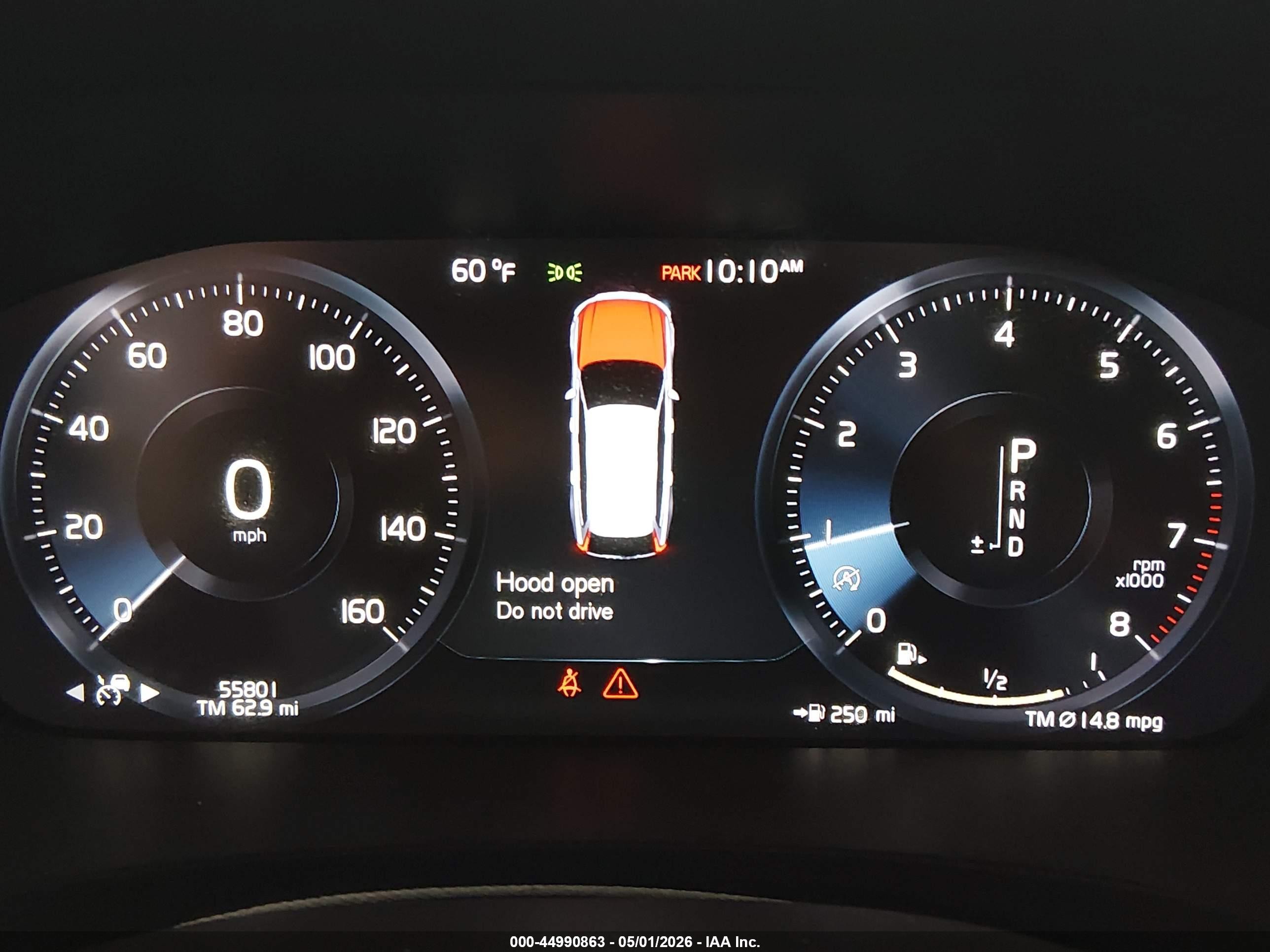 2018 Volvo V90 T6 Inscription Белый vin: YV1A22VL9J1064427