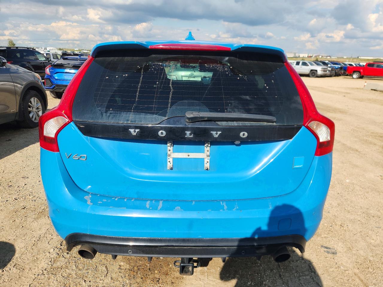 2015 Volvo V60 Polestar Blue vin: YV1A92SW4F1229818