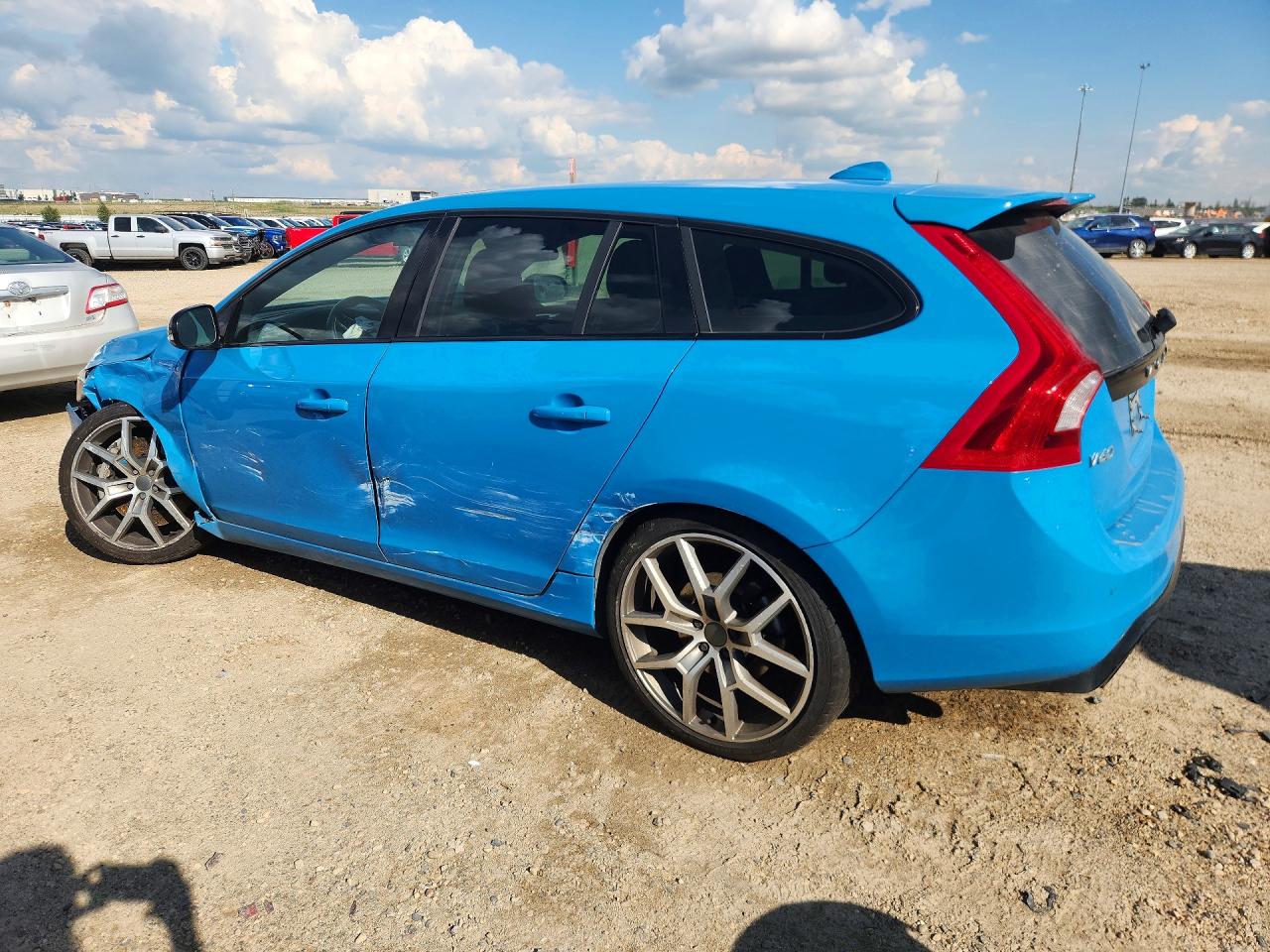 2015 Volvo V60 Polestar Blue vin: YV1A92SW4F1229818