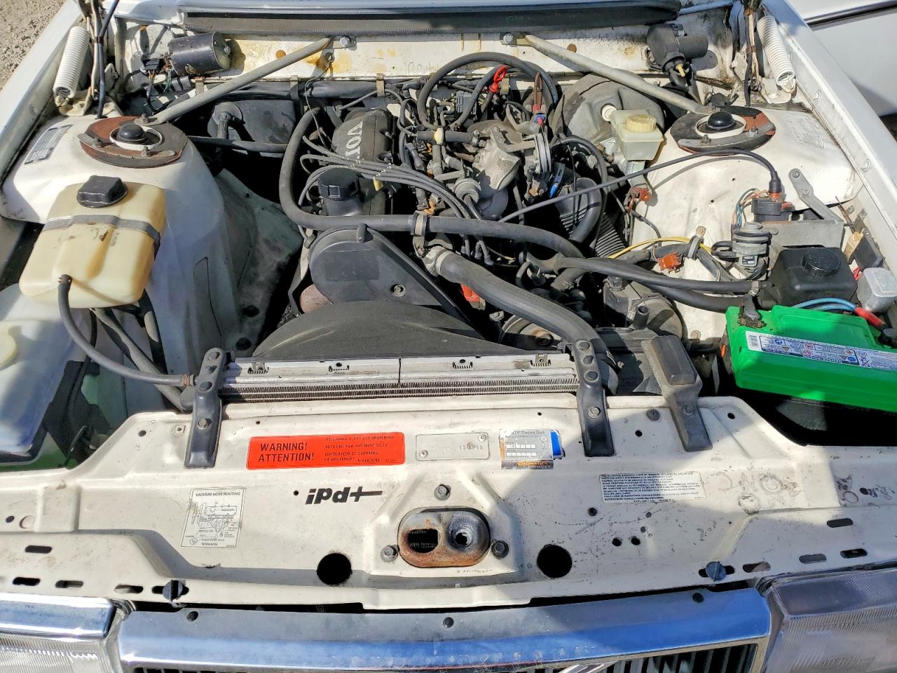 1990 Volvo 240 Base Белый vin: YV1AA8840L1422236
