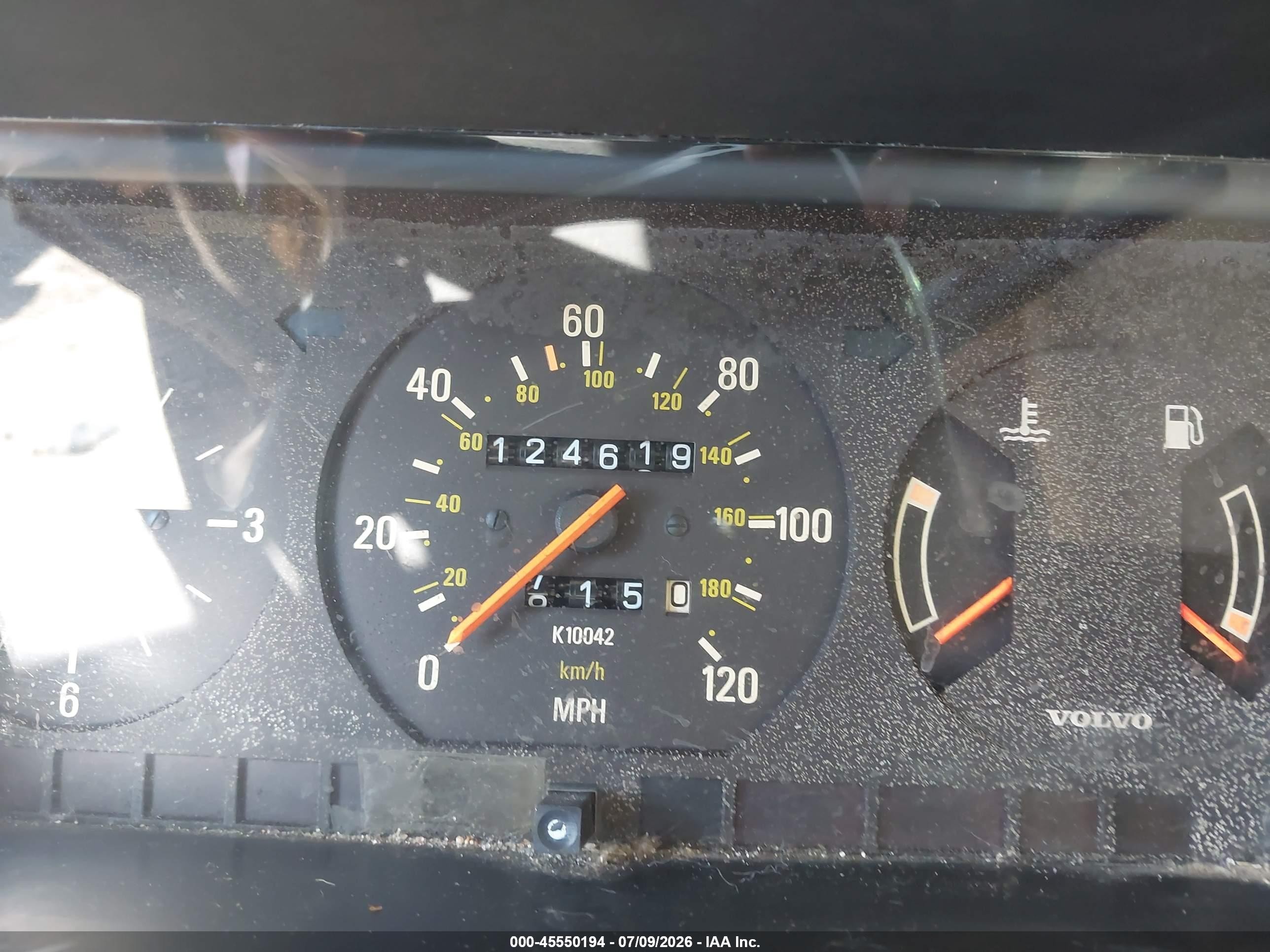 1990 Volvo 240 Dl Black vin: YV1AA8848L1422145