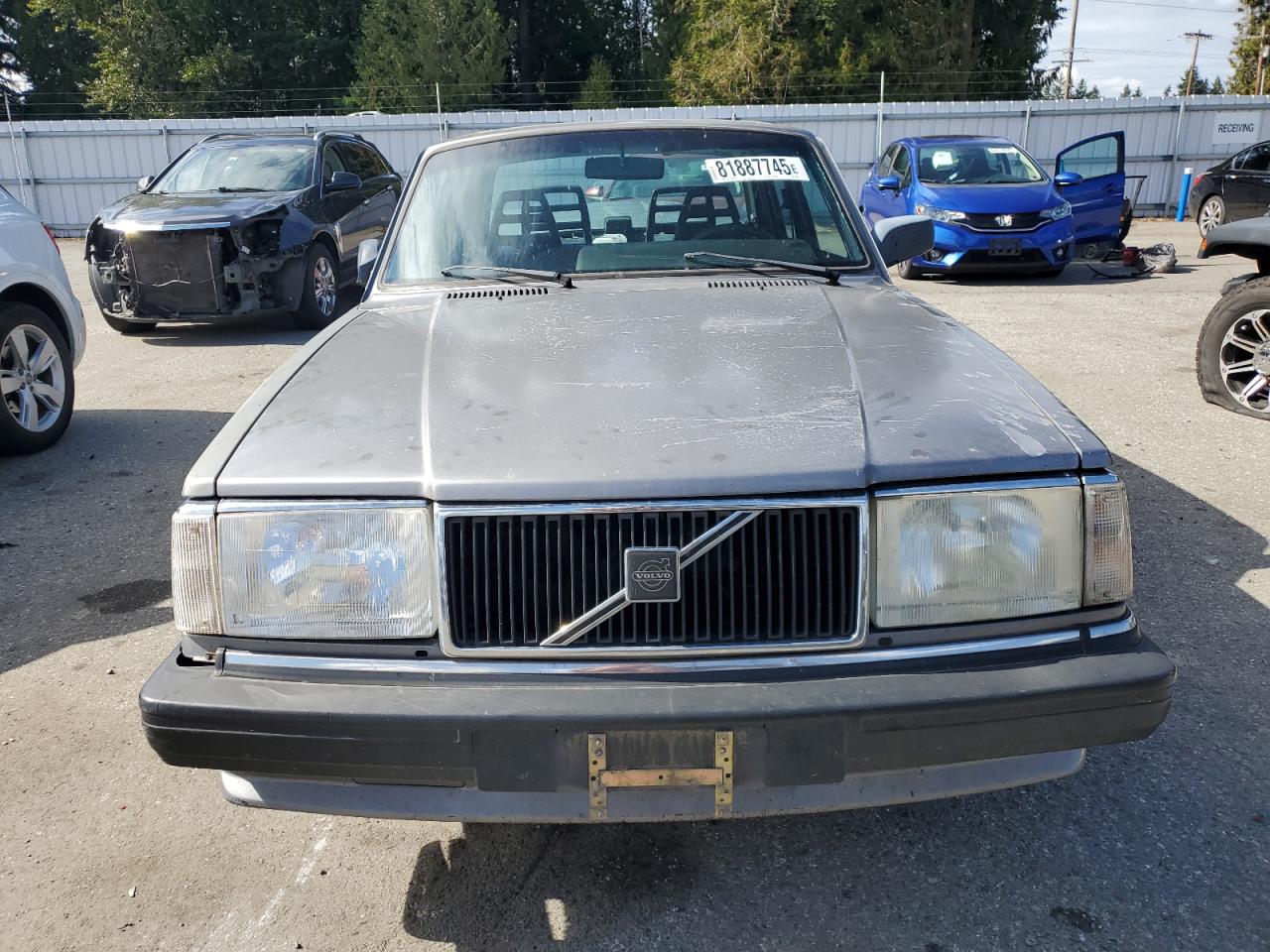 1991 Volvo 240 Gray vin: YV1AA8848M1444177