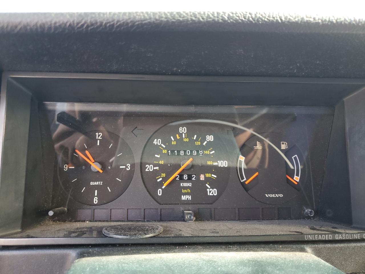 1991 Volvo 240 Gray vin: YV1AA8848M1444177