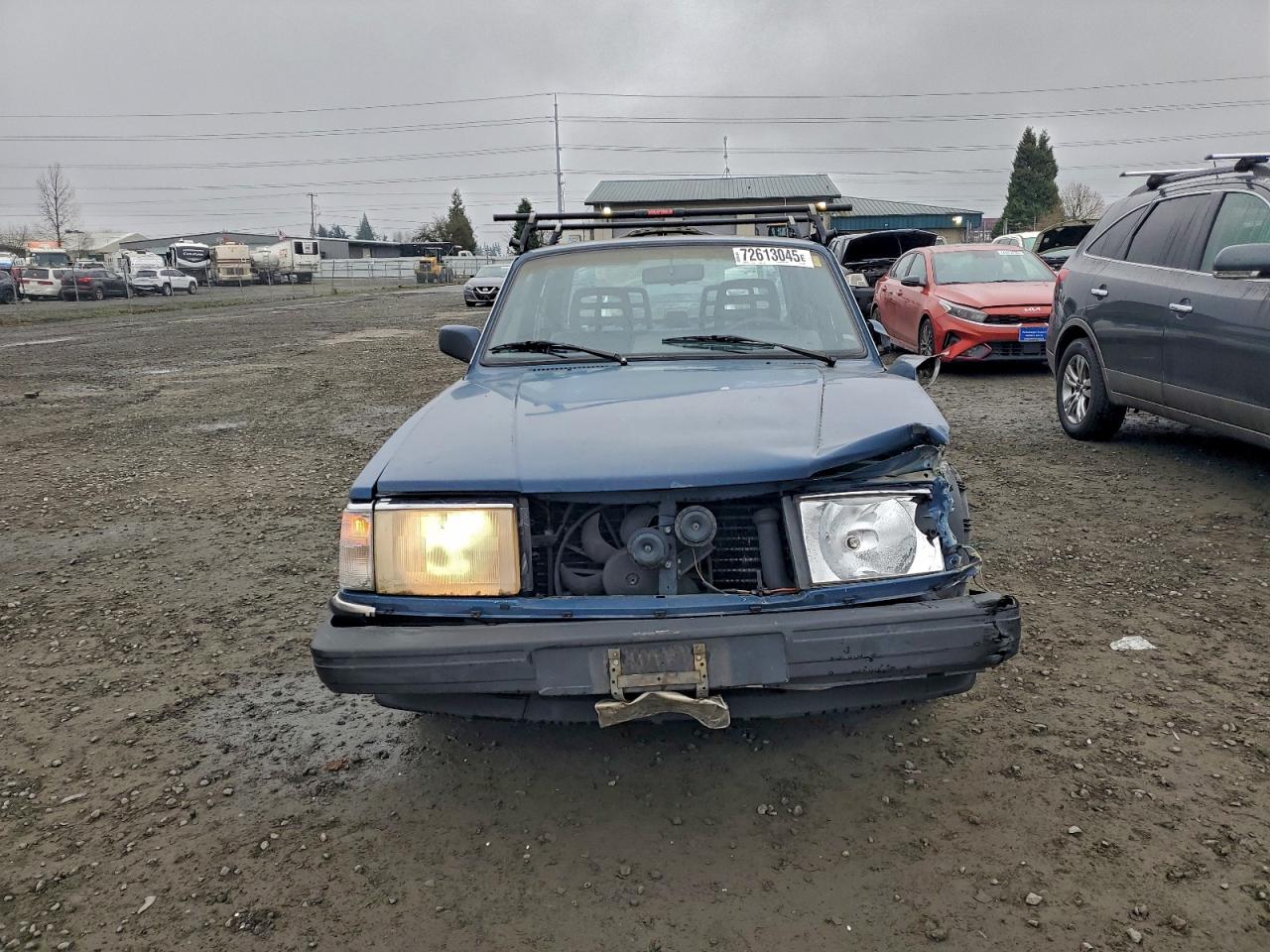 1991 Volvo 240 Blue vin: YV1AA8849M1449565