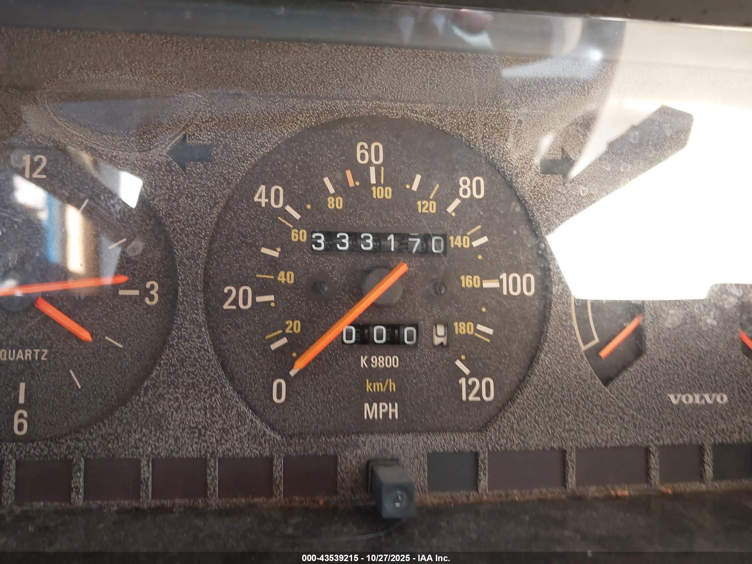 1990 Volvo 240 Dl Blue vin: YV1AA8850L1857086