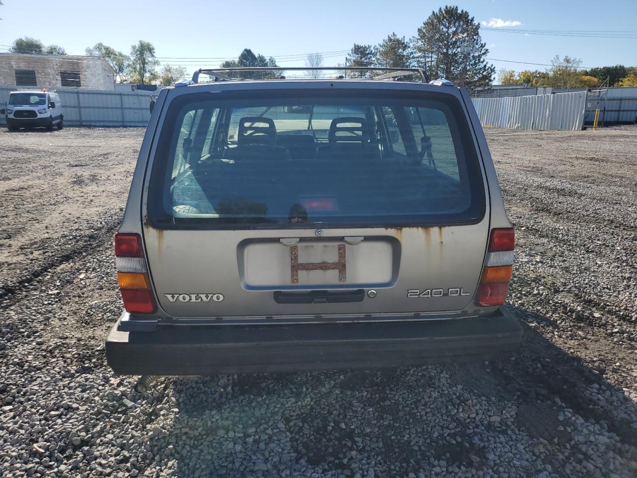 1990 Volvo 240 Base Серый vin: YV1AA885XL1866653