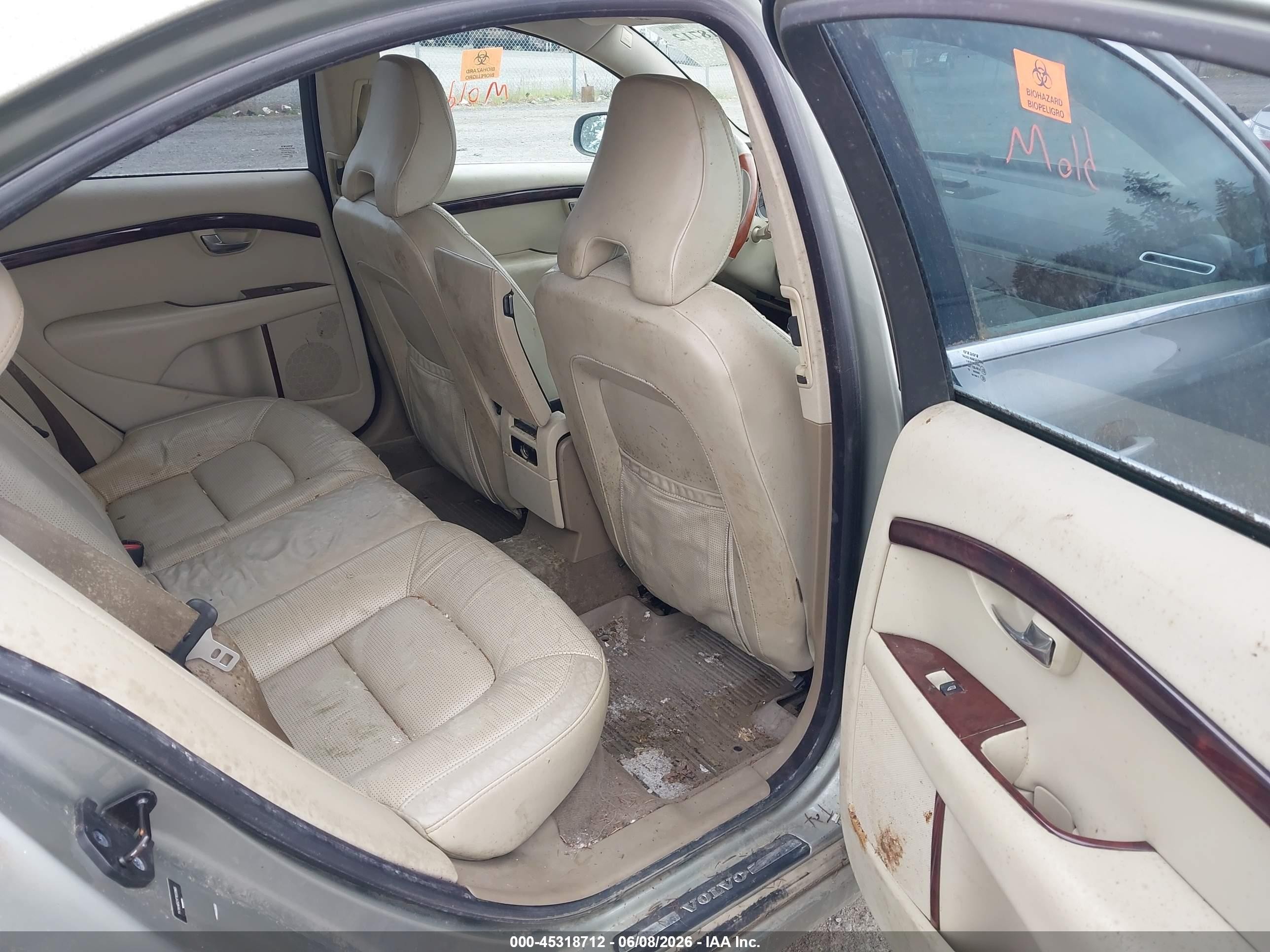 2007 Volvo S80 V8 Silver vin: YV1AH852171033965