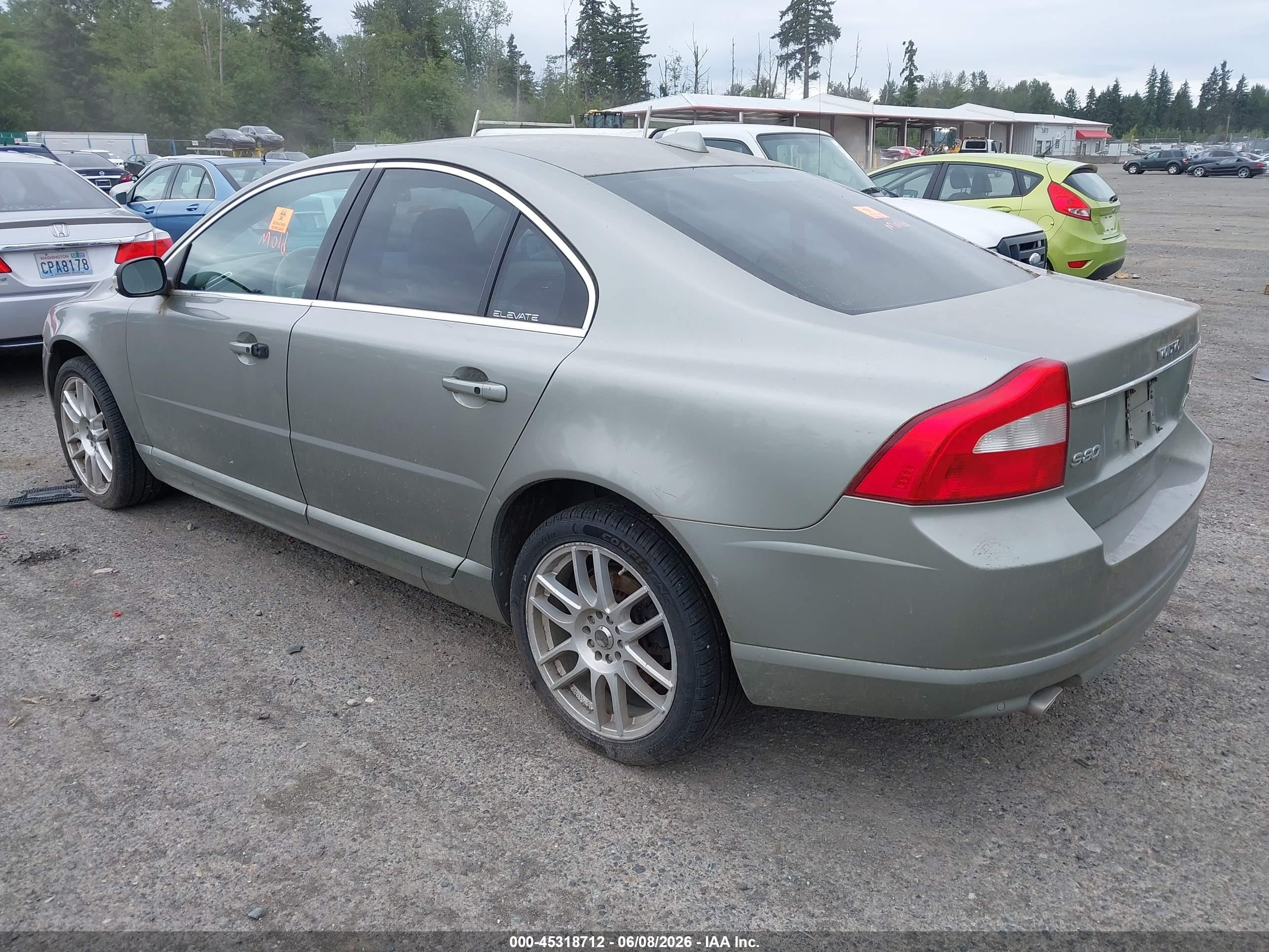 2007 Volvo S80 V8 Silver vin: YV1AH852171033965
