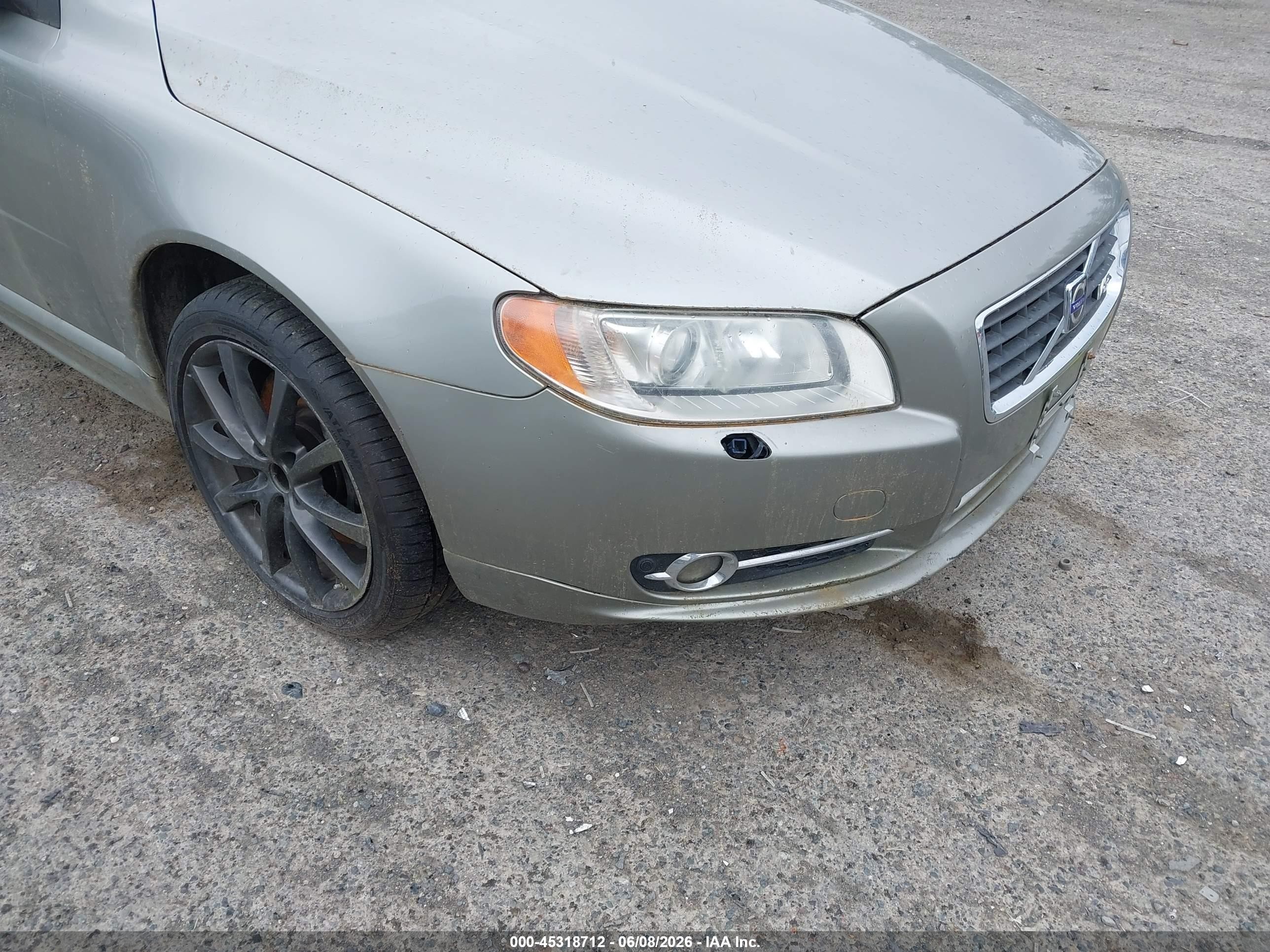 2007 Volvo S80 V8 Silver vin: YV1AH852171033965