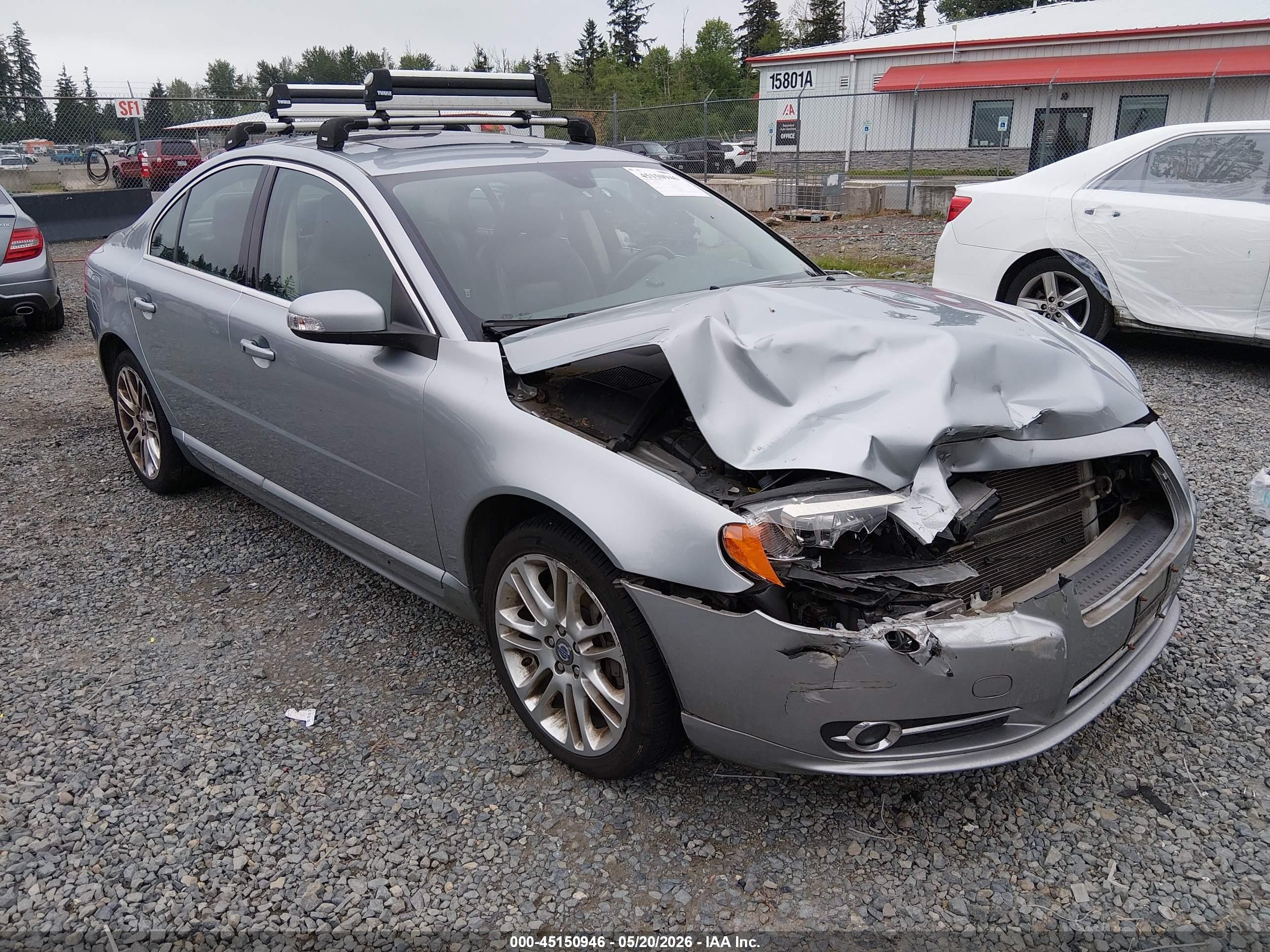 2007 Volvo S80 V8 Silver vin: YV1AH852871018993