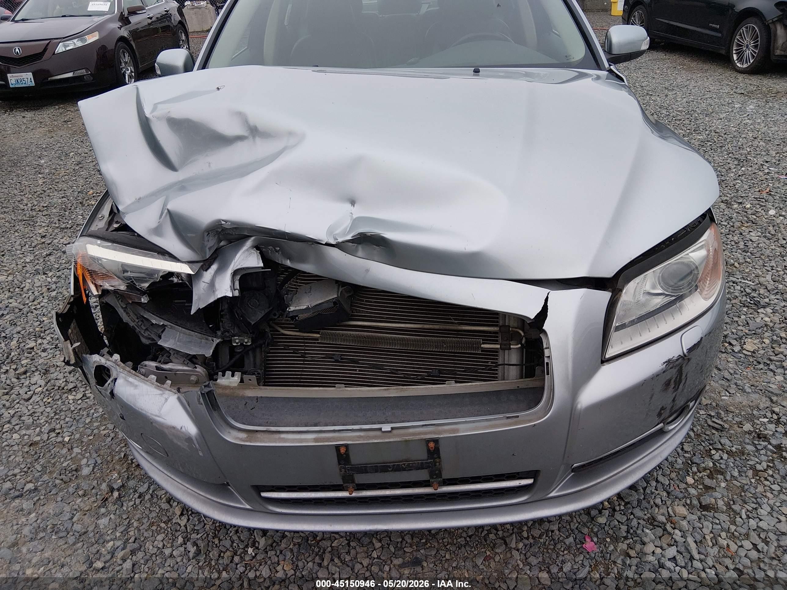2007 Volvo S80 V8 Silver vin: YV1AH852871018993