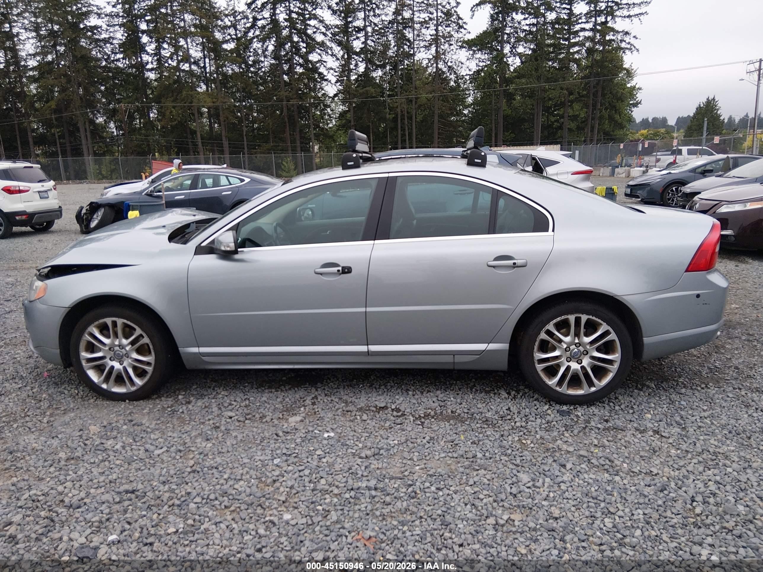 2007 Volvo S80 V8 Silver vin: YV1AH852871018993