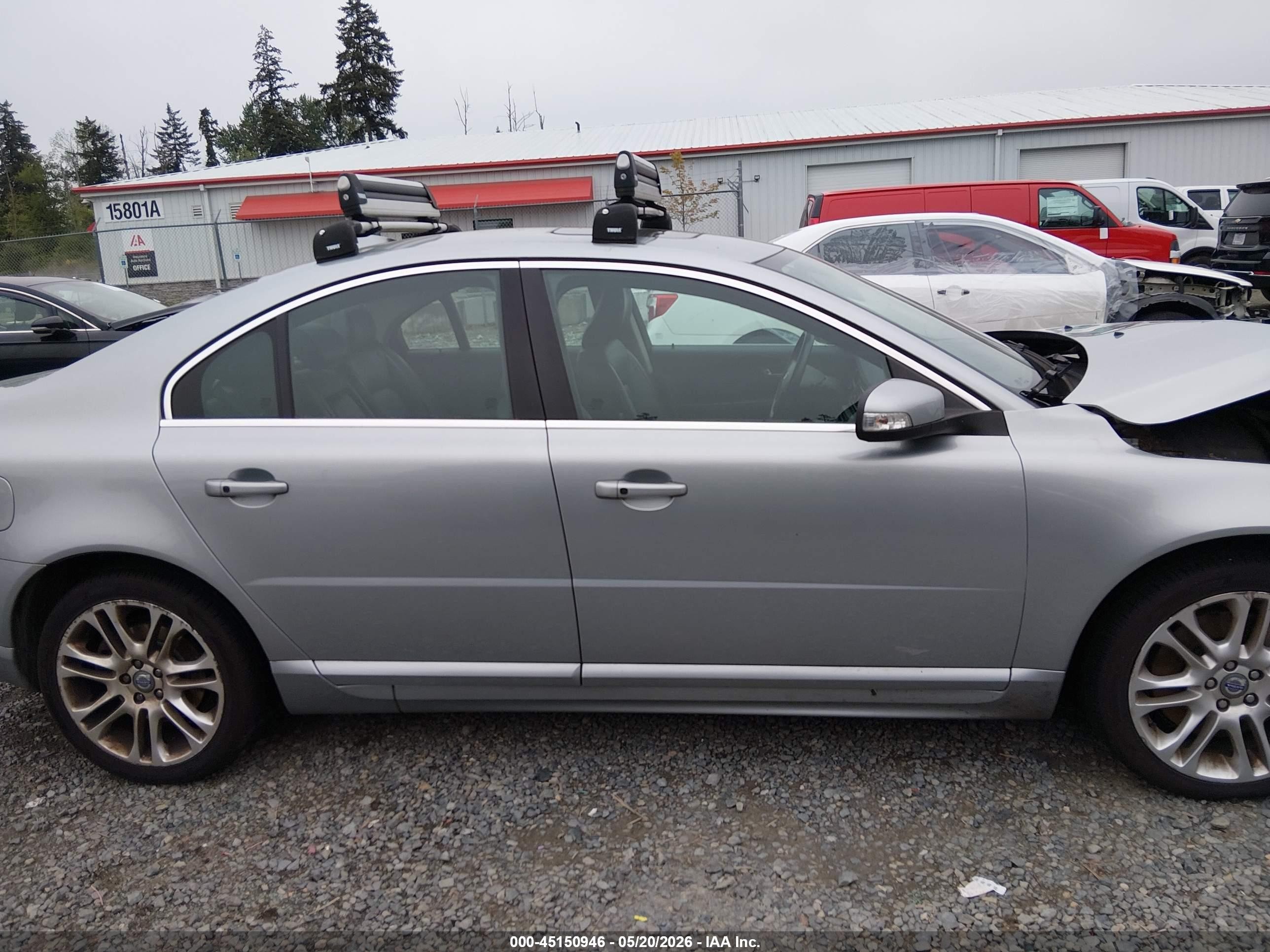 2007 Volvo S80 V8 Silver vin: YV1AH852871018993