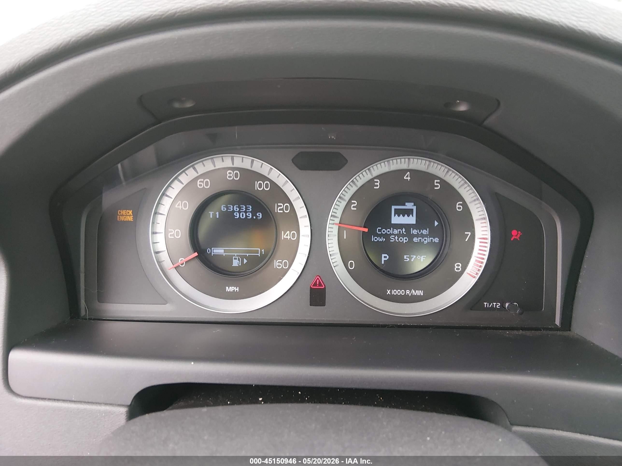 2007 Volvo S80 V8 Silver vin: YV1AH852871018993