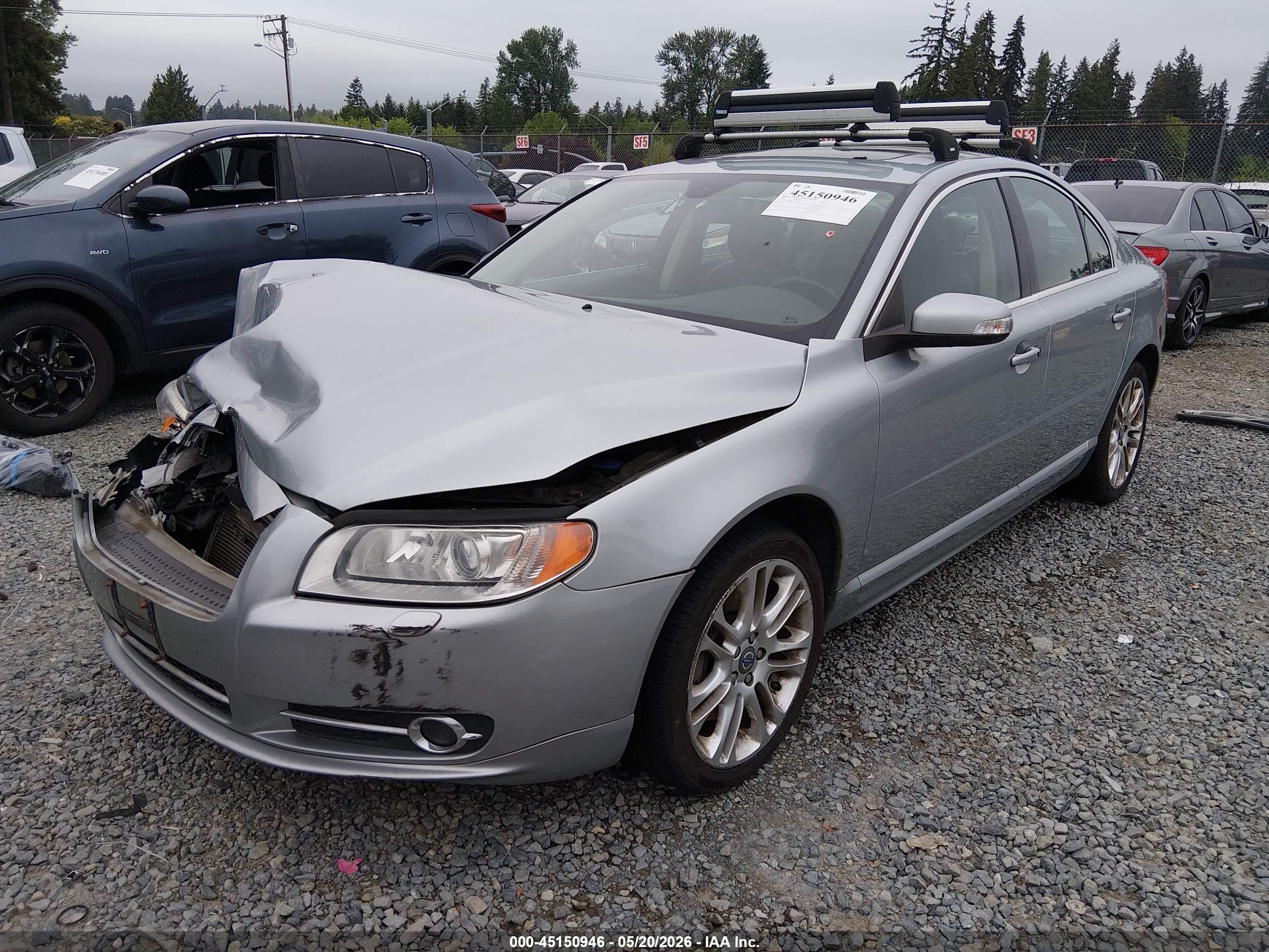 2007 Volvo S80 V8 Silver vin: YV1AH852871018993