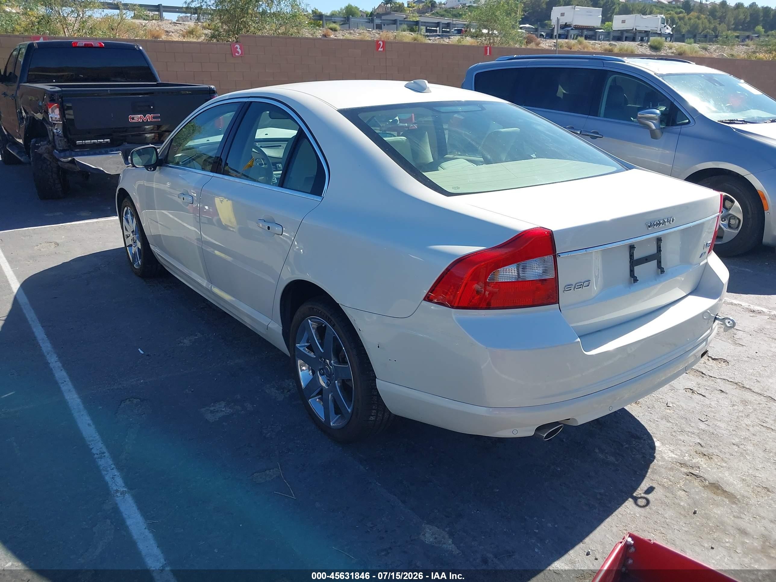 2007 Volvo S80 V8 Cream vin: YV1AH852871041979