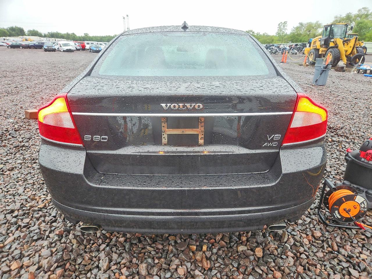 2008 Volvo S80 V8 Black vin: YV1AH852981057819