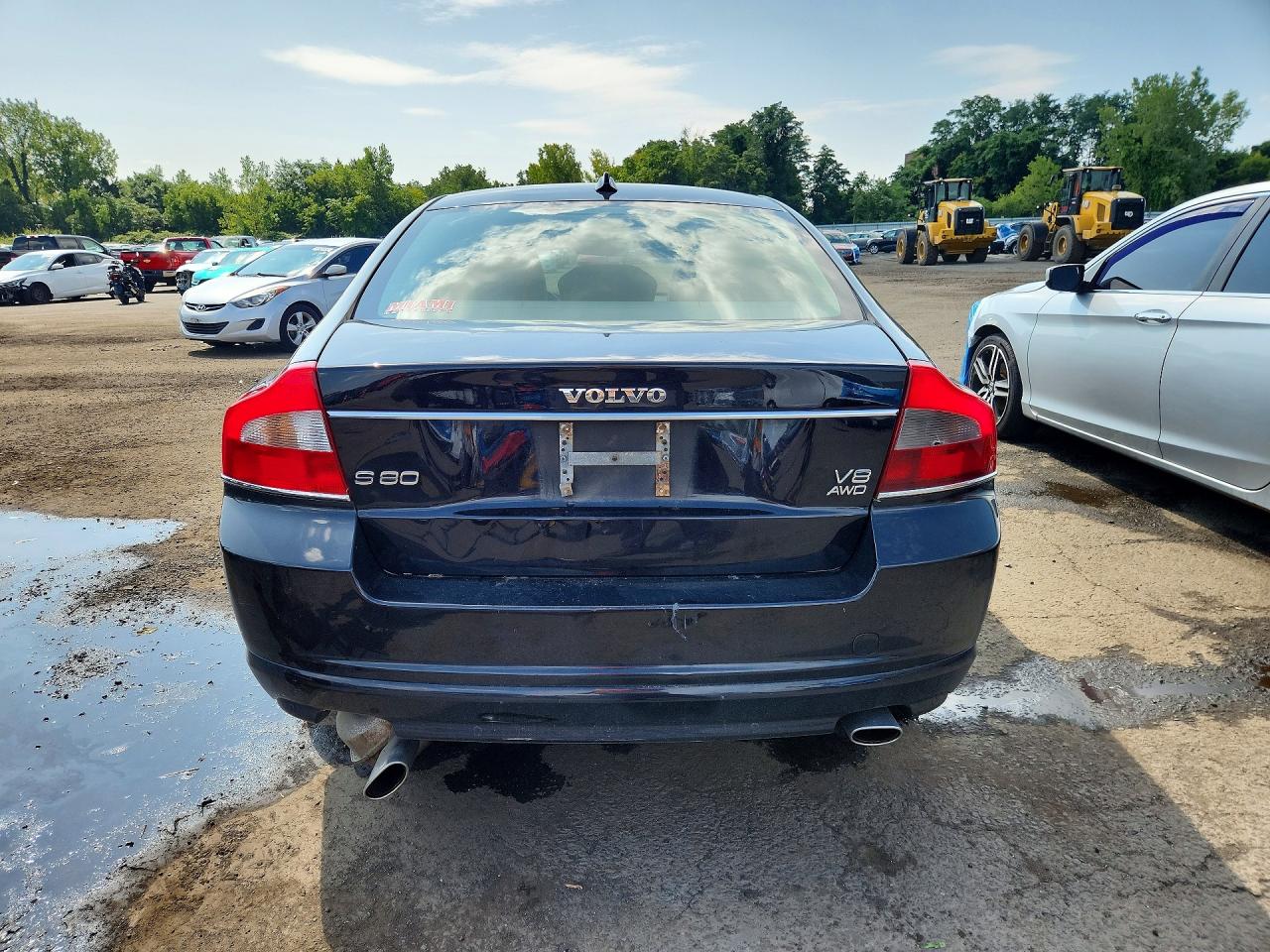 2008 Volvo S80 V8 Черный vin: YV1AH852981063376