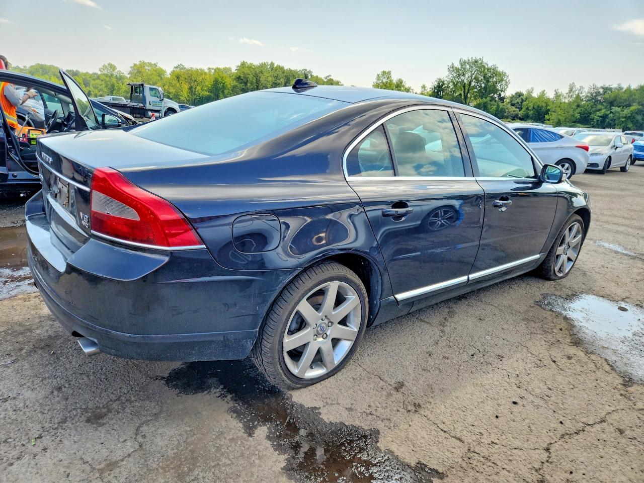 2008 Volvo S80 V8 Черный vin: YV1AH852981063376