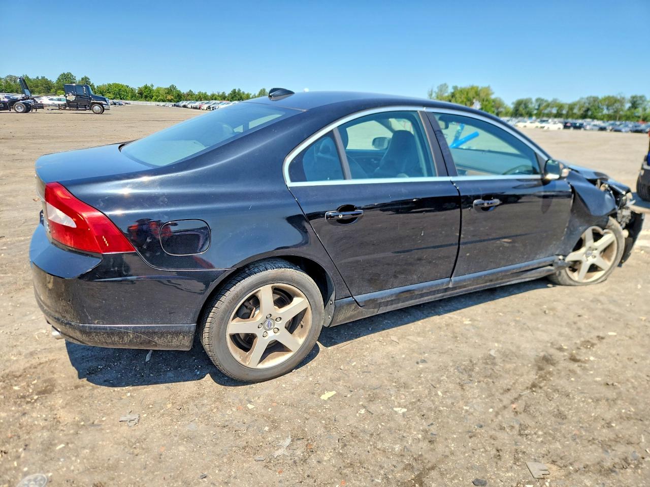 2008 Volvo S80 T6 Turbo Черный vin: YV1AH992081080227