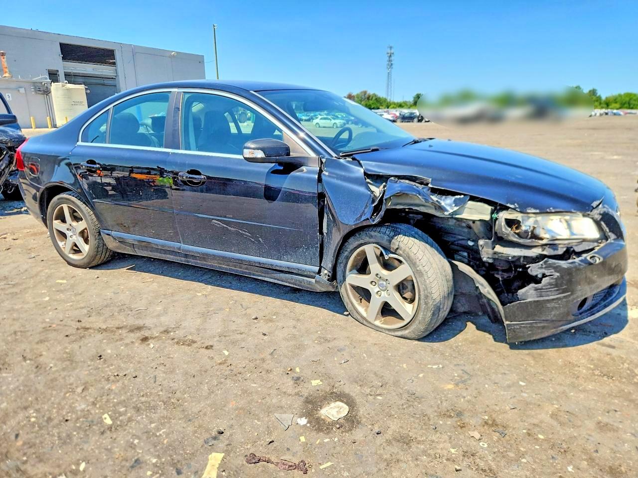 2008 Volvo S80 T6 Turbo Черный vin: YV1AH992081080227