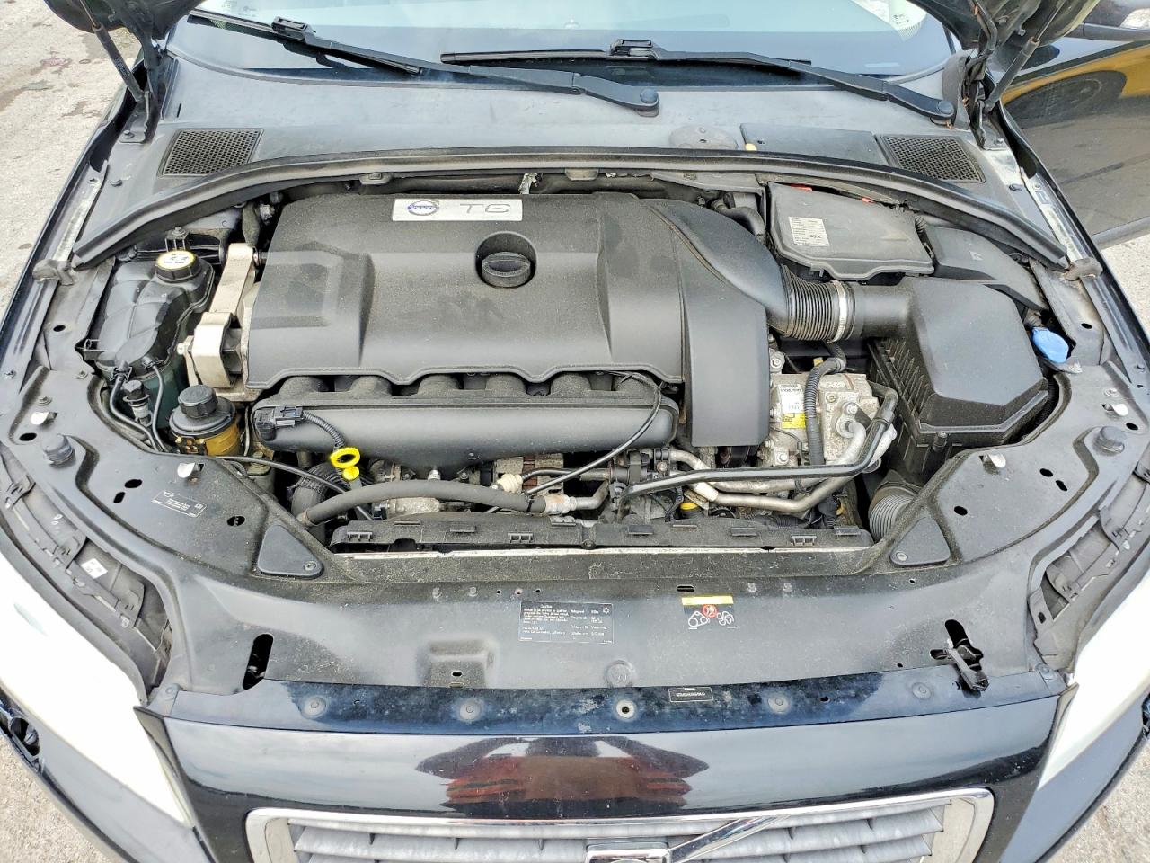 2009 Volvo S80 T6 Черный vin: YV1AH992091091035