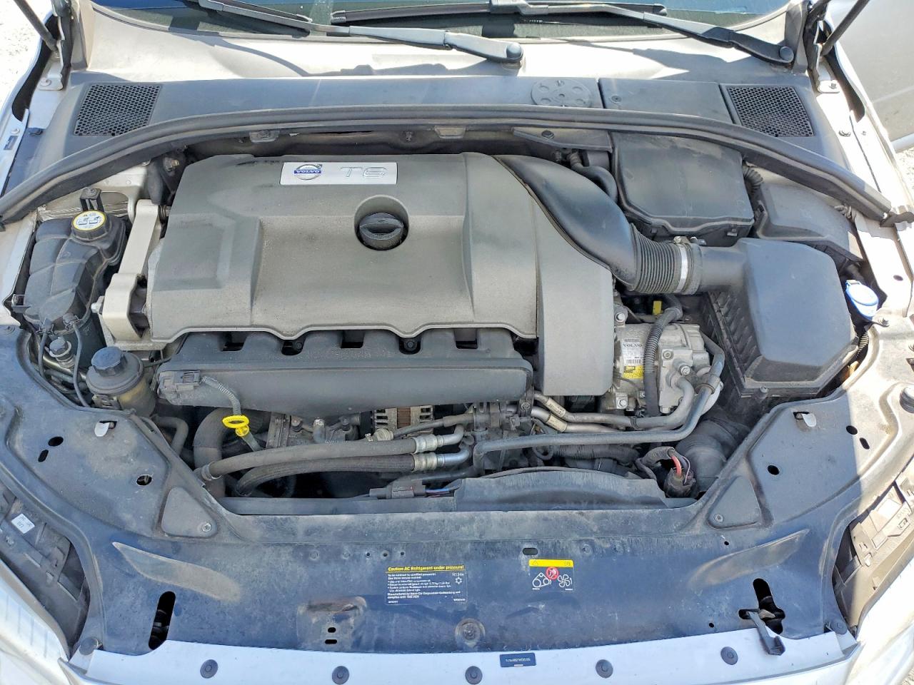 2008 Volvo S80 T6 Turbo Silver vin: YV1AH992181055109