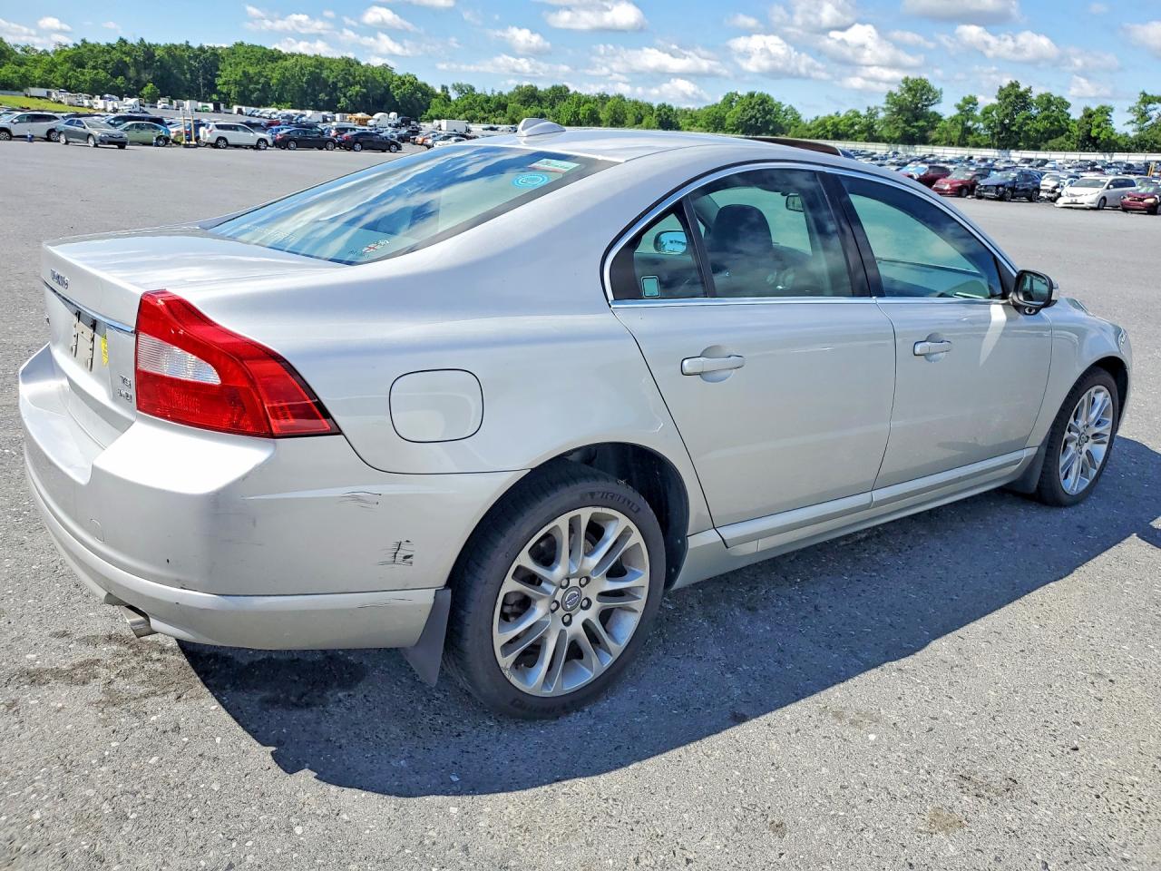 2008 Volvo S80 T6 Turbo Silver vin: YV1AH992181055109